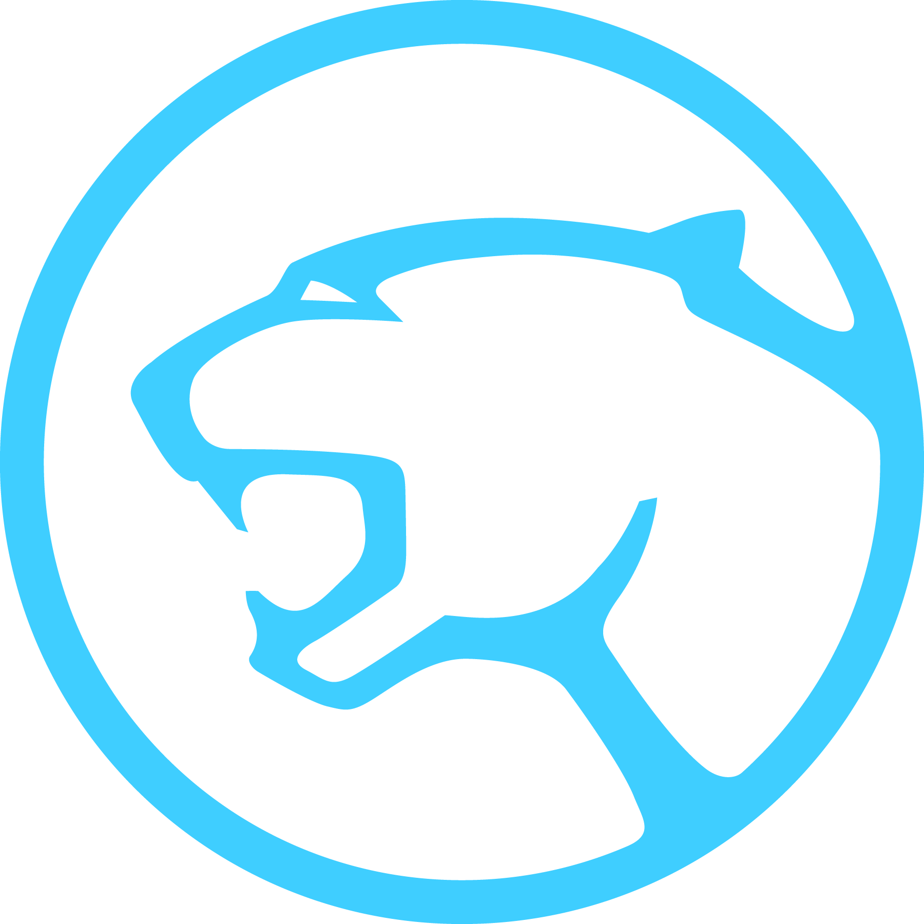 Ford-cougar-Blue-Logo-Vector