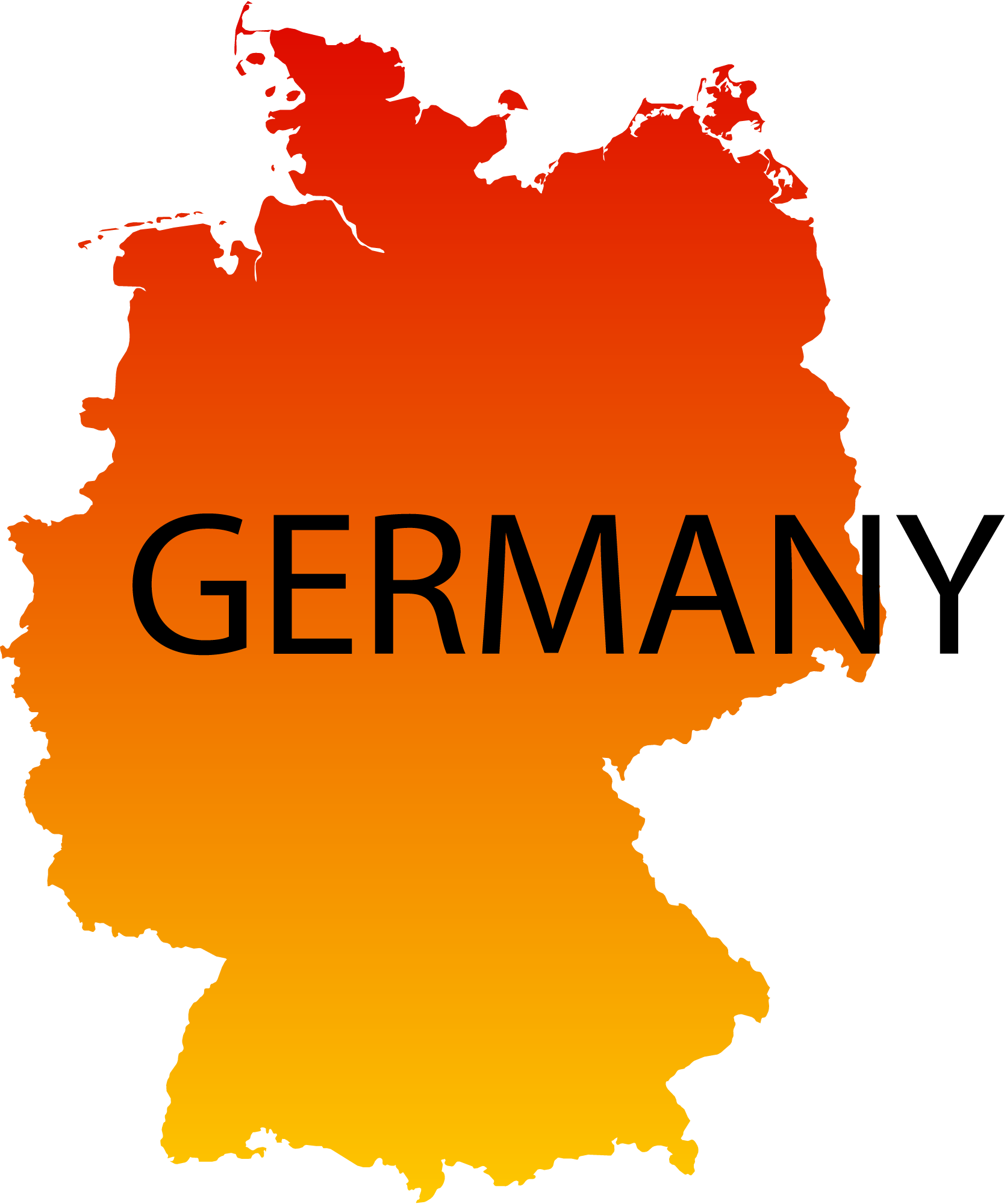Germany-Map-Vector