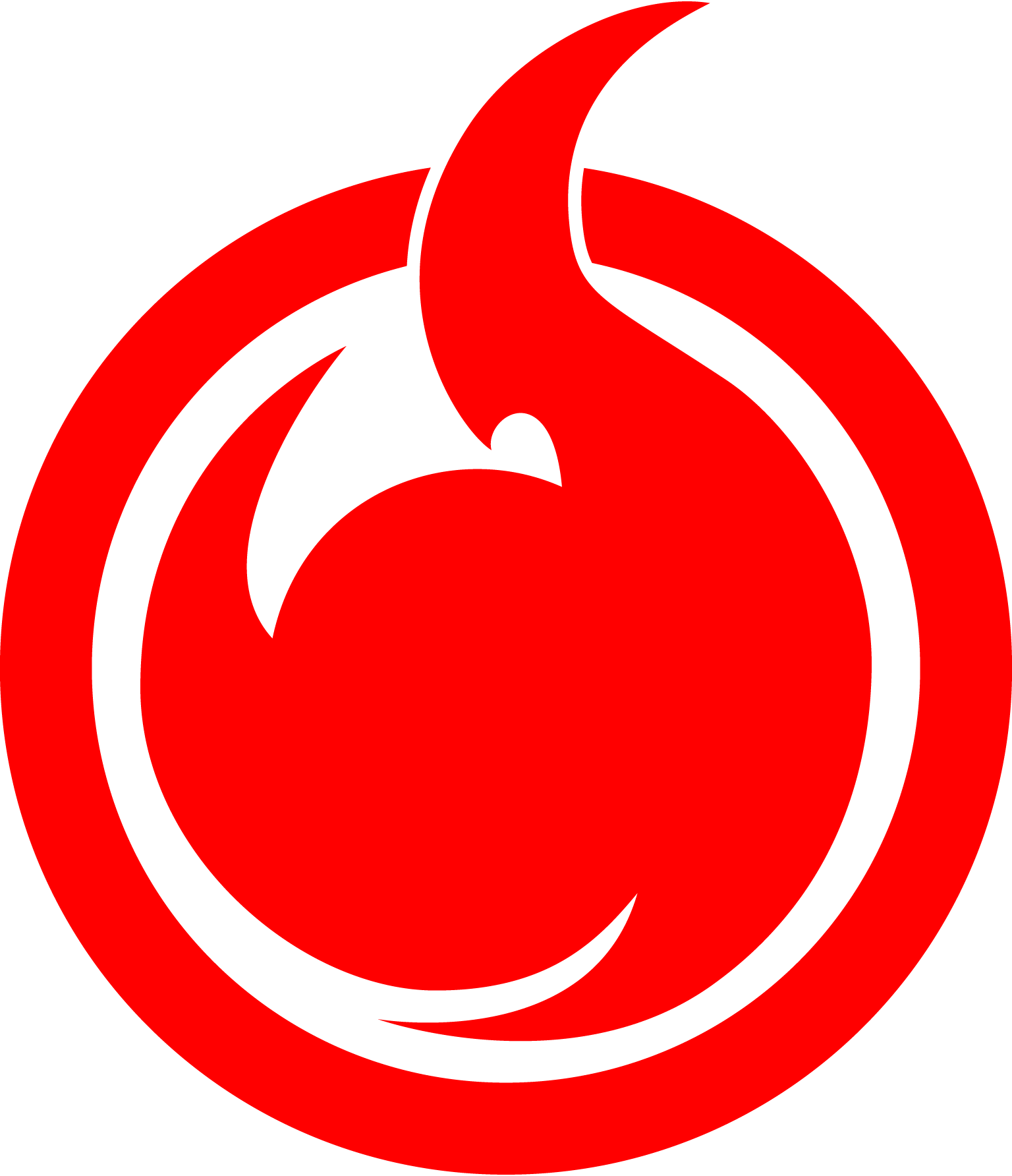 Girl-Fire-Logo-Vector