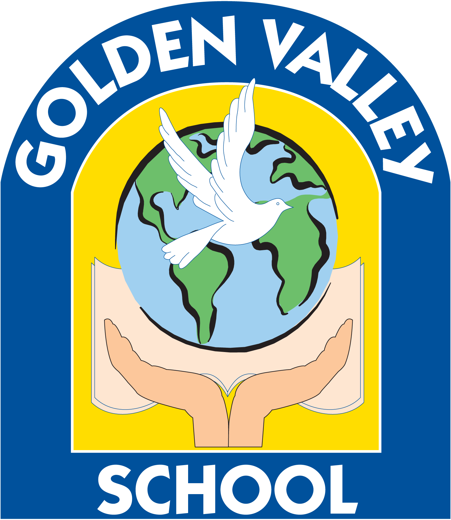Golden-Valley-School-Logo-Vector
