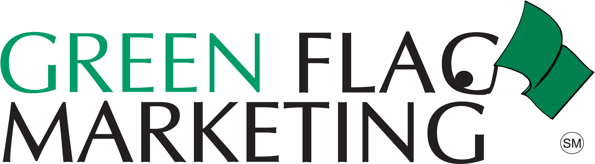 Green-Flag-Marketing-Logo-Vector