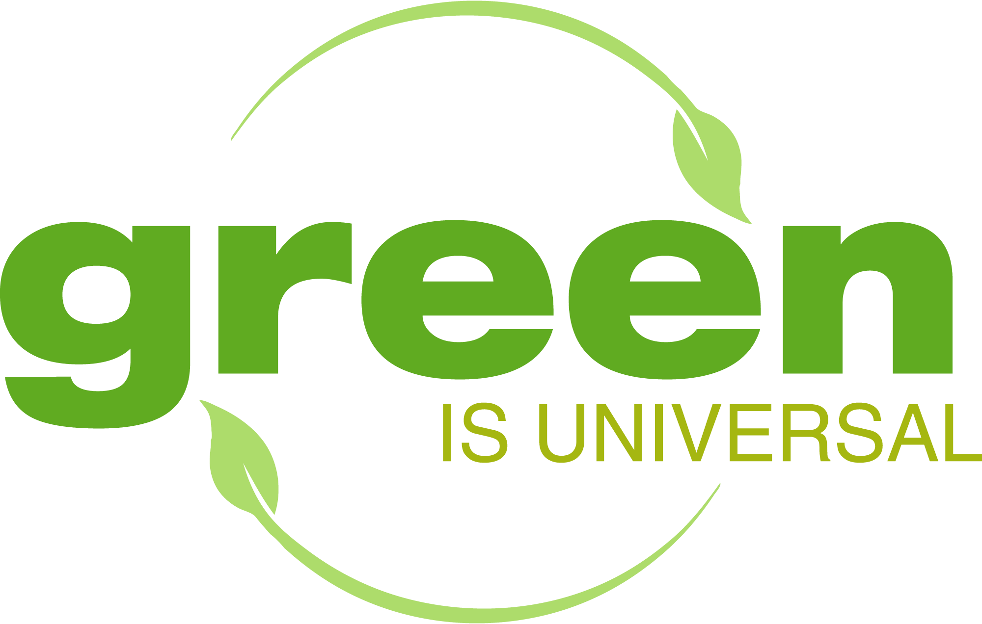 Green-Is-Universal-Logo-Vector