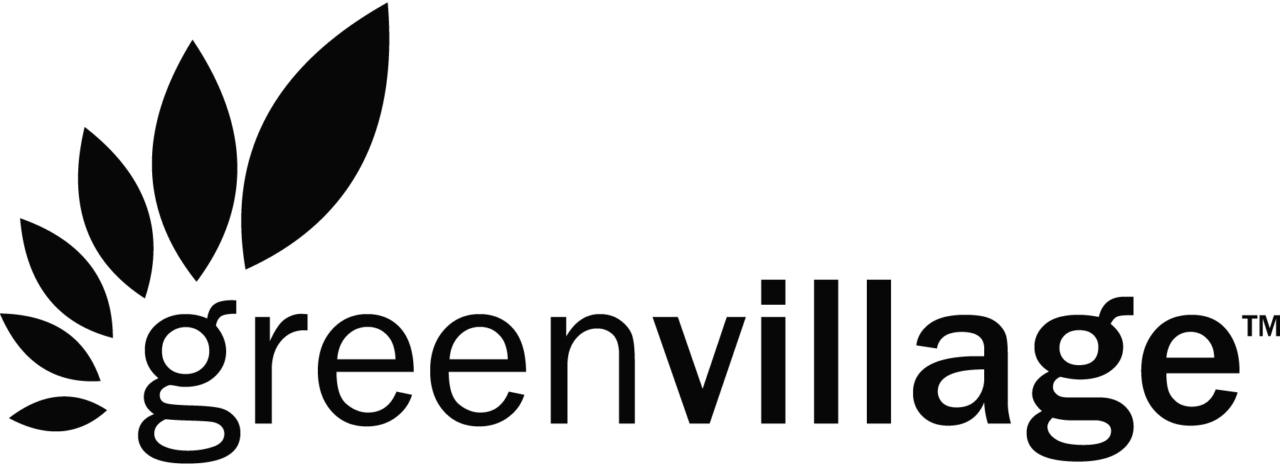 Green-Village-BLACK-Logo-Vector