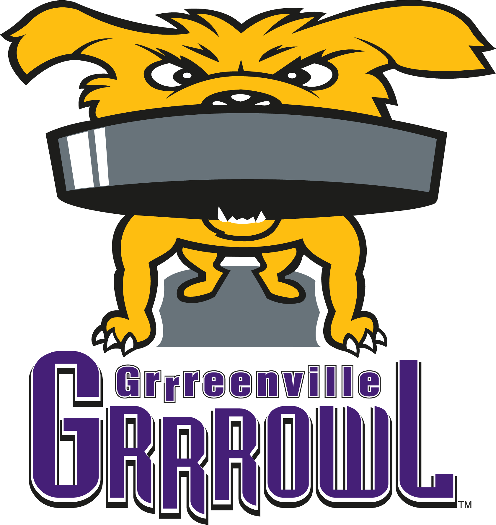 Greenville-Grrrowl-new-Logo-Vector