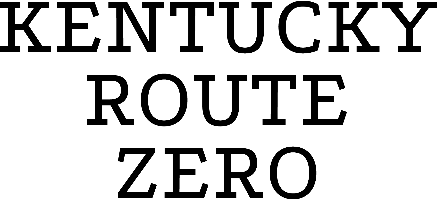 Kentucky-Route-Zero-Logo-Vector