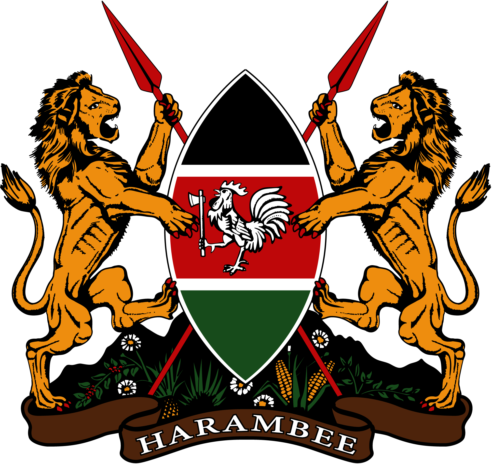 Kenya-Coat-of-Arms-Logo-Vector