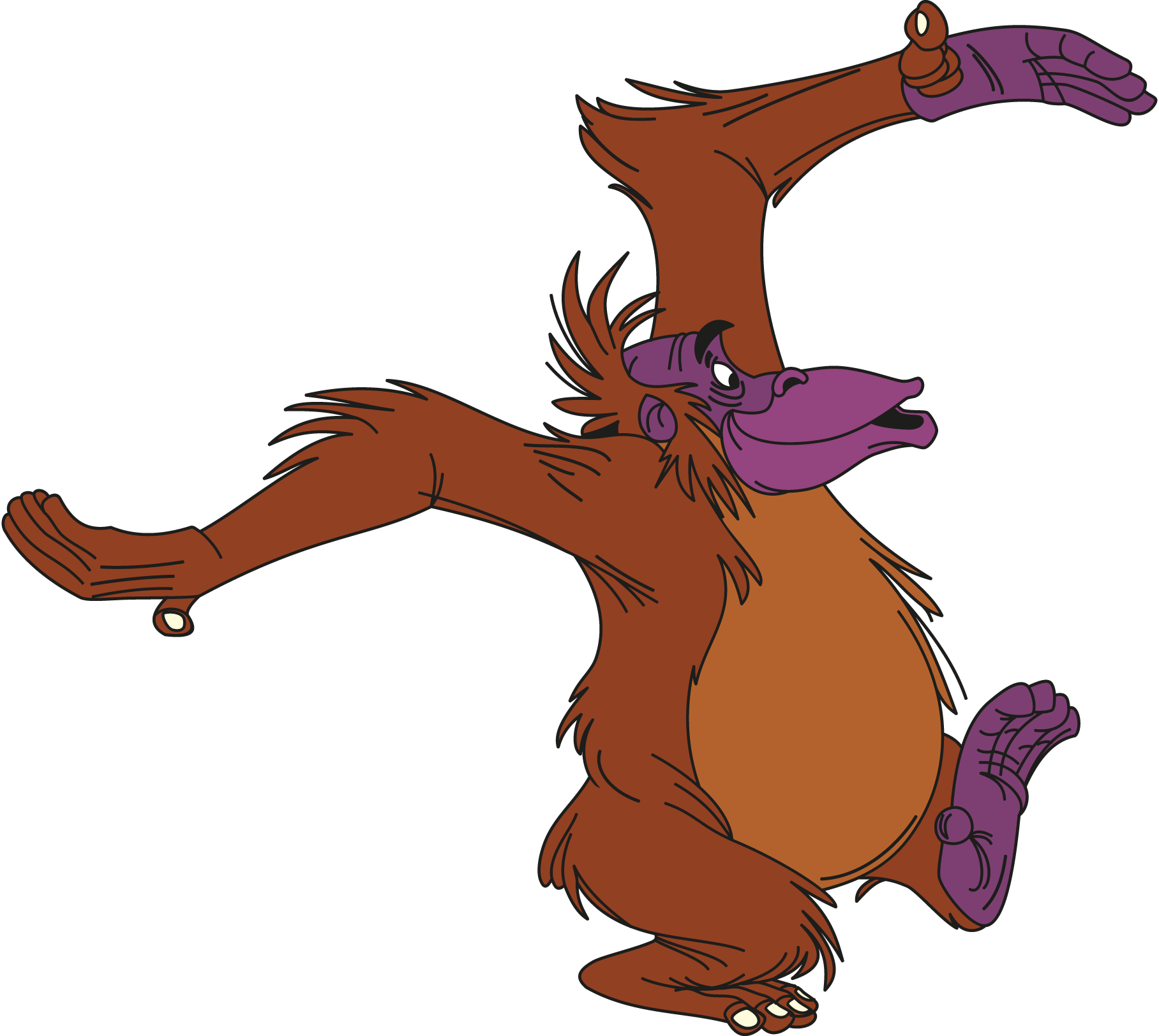 King-Louie-Mowgli-Logo-Vector