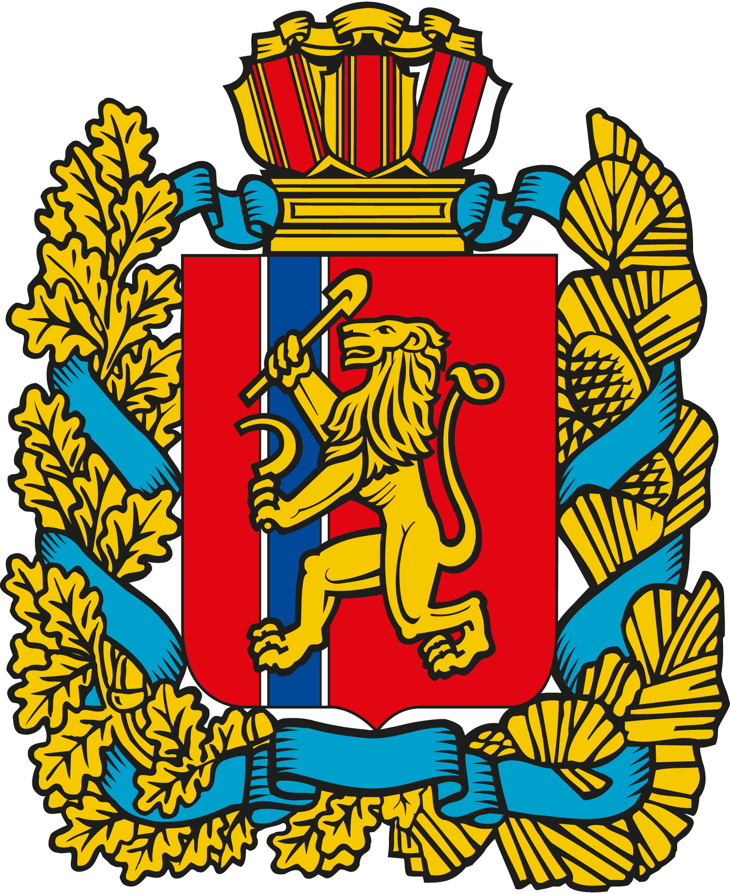 Krasnoyarsk-Gerb-Logo-Vector