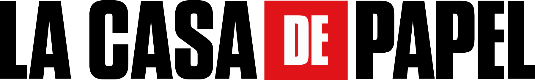 La-Casa-De-Papel-Wordmark-Logo-Vector