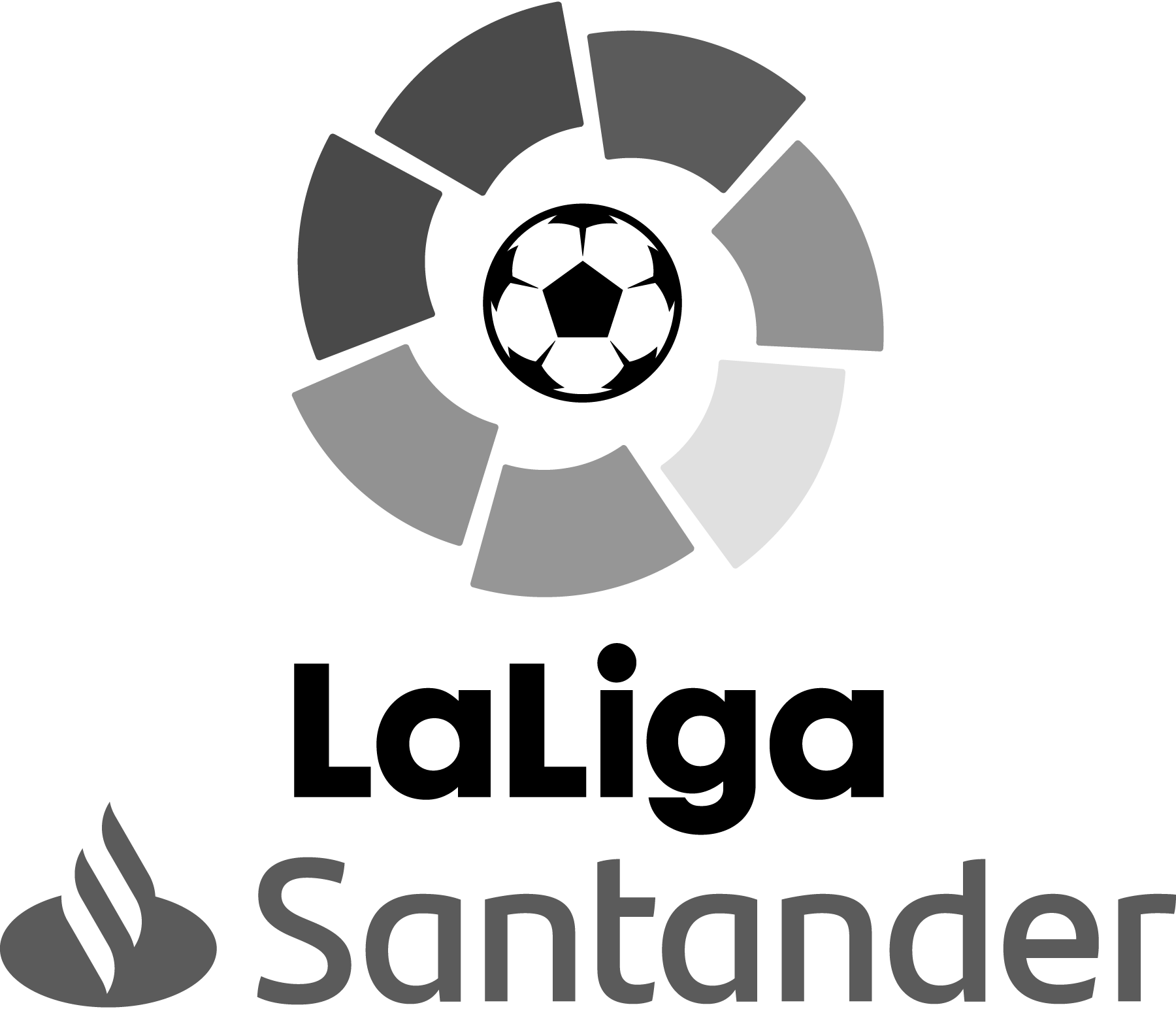 La-Liga-Santander-Greyscale-Logo-Vector