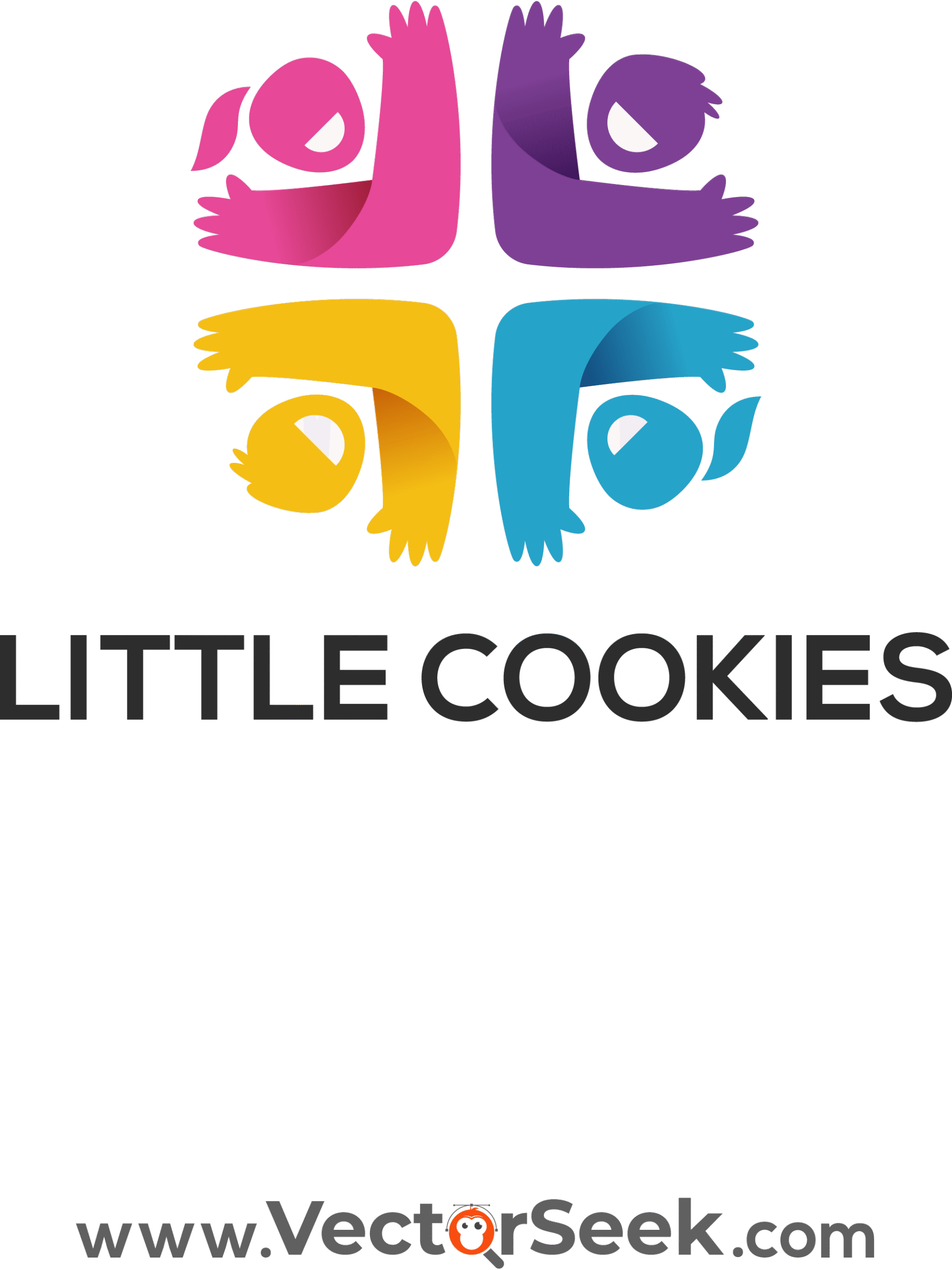 Little-Cookies-Logo-Vector