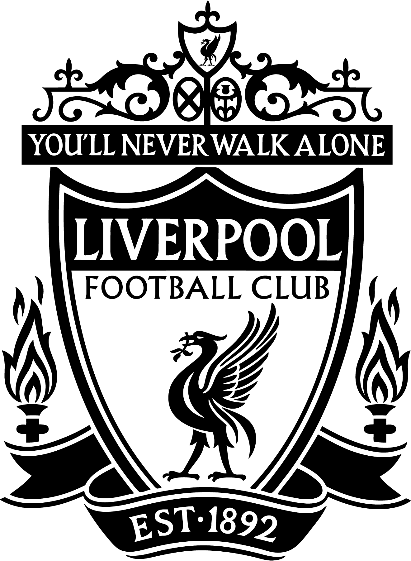 Liverpool-FC-black-Logo-Vector