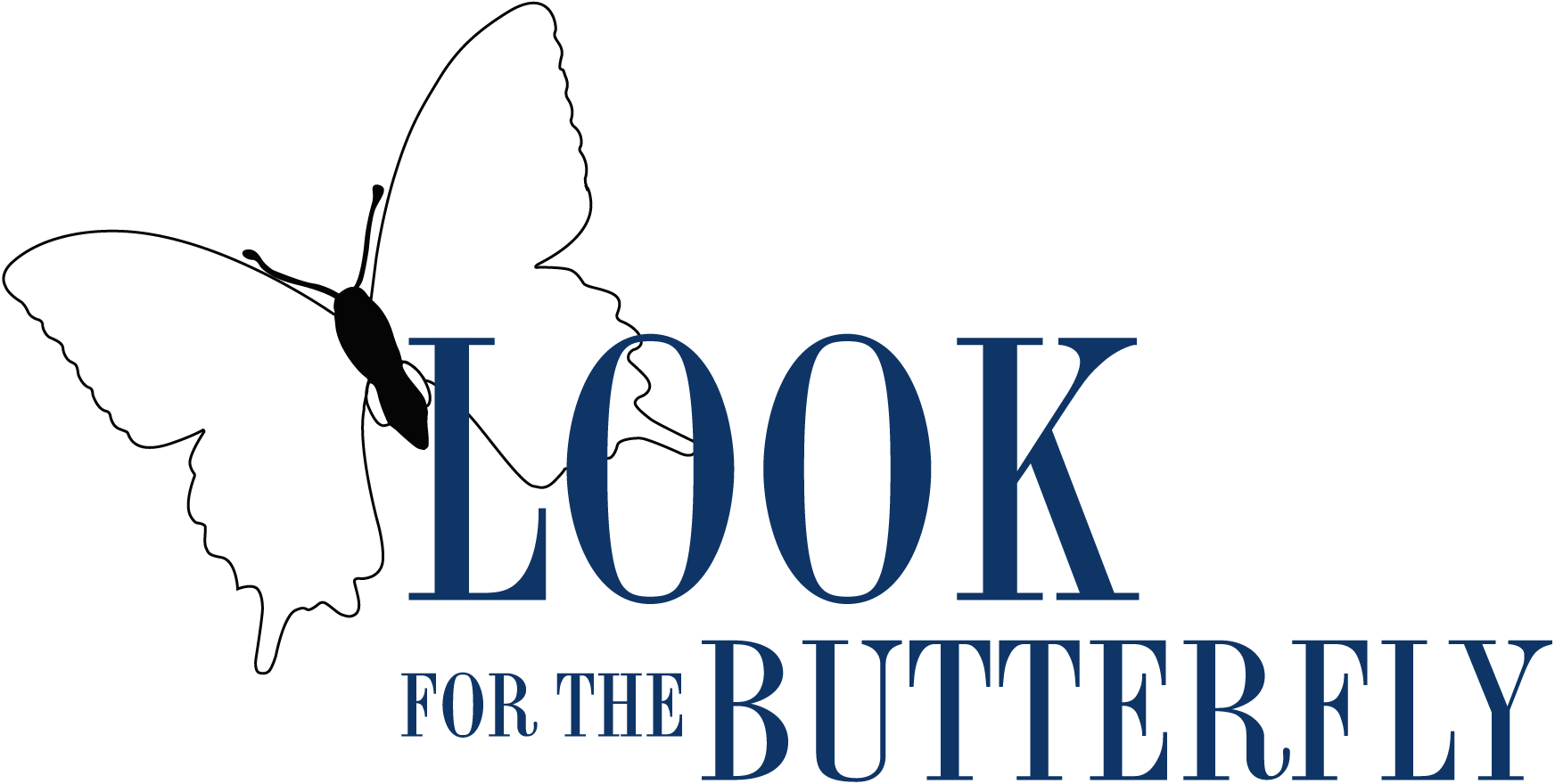 Look-For-The-Butterfly-Logo-Vector
