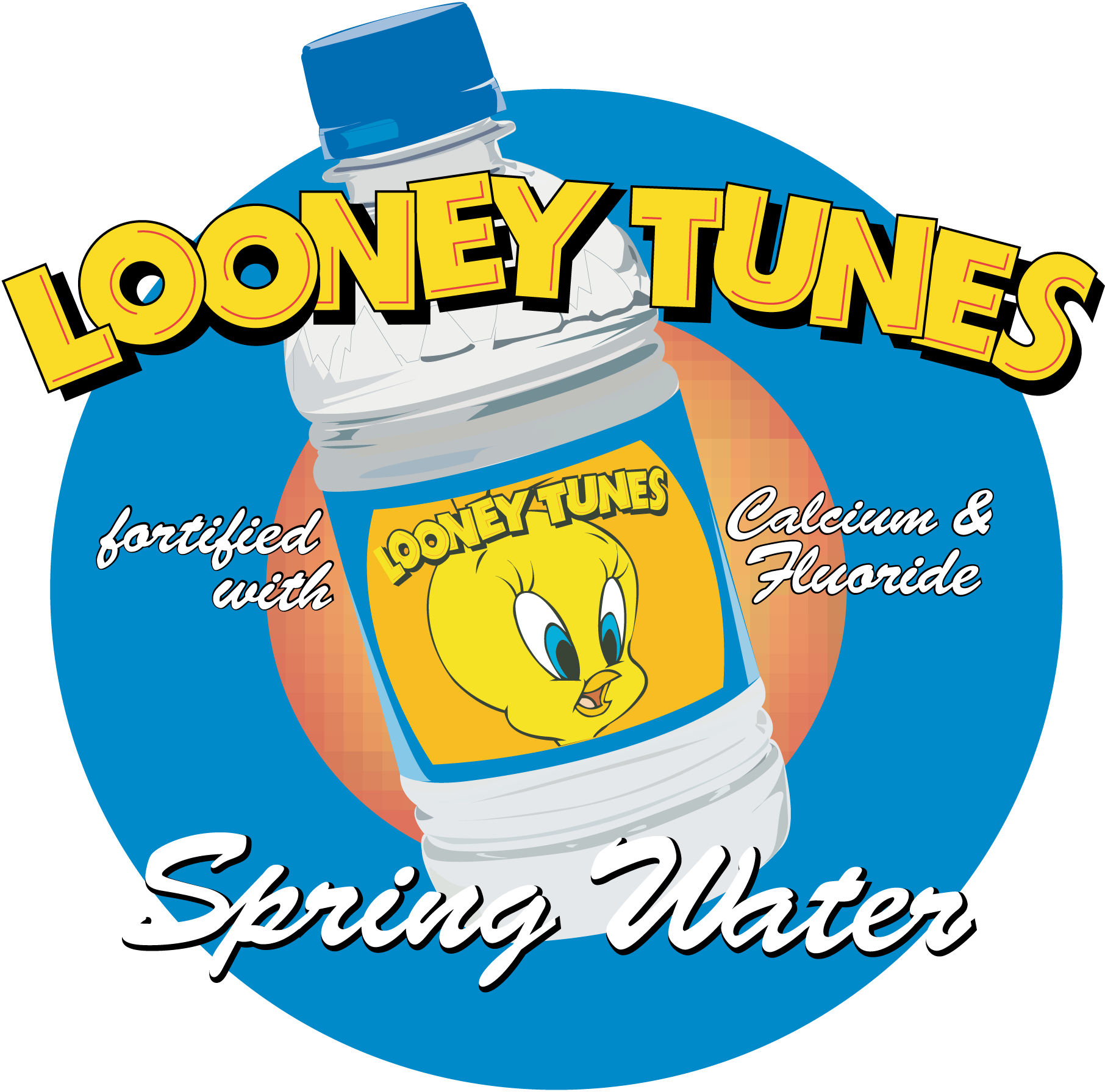 Looney-Tunes-Spring-Water-Logo-Vector