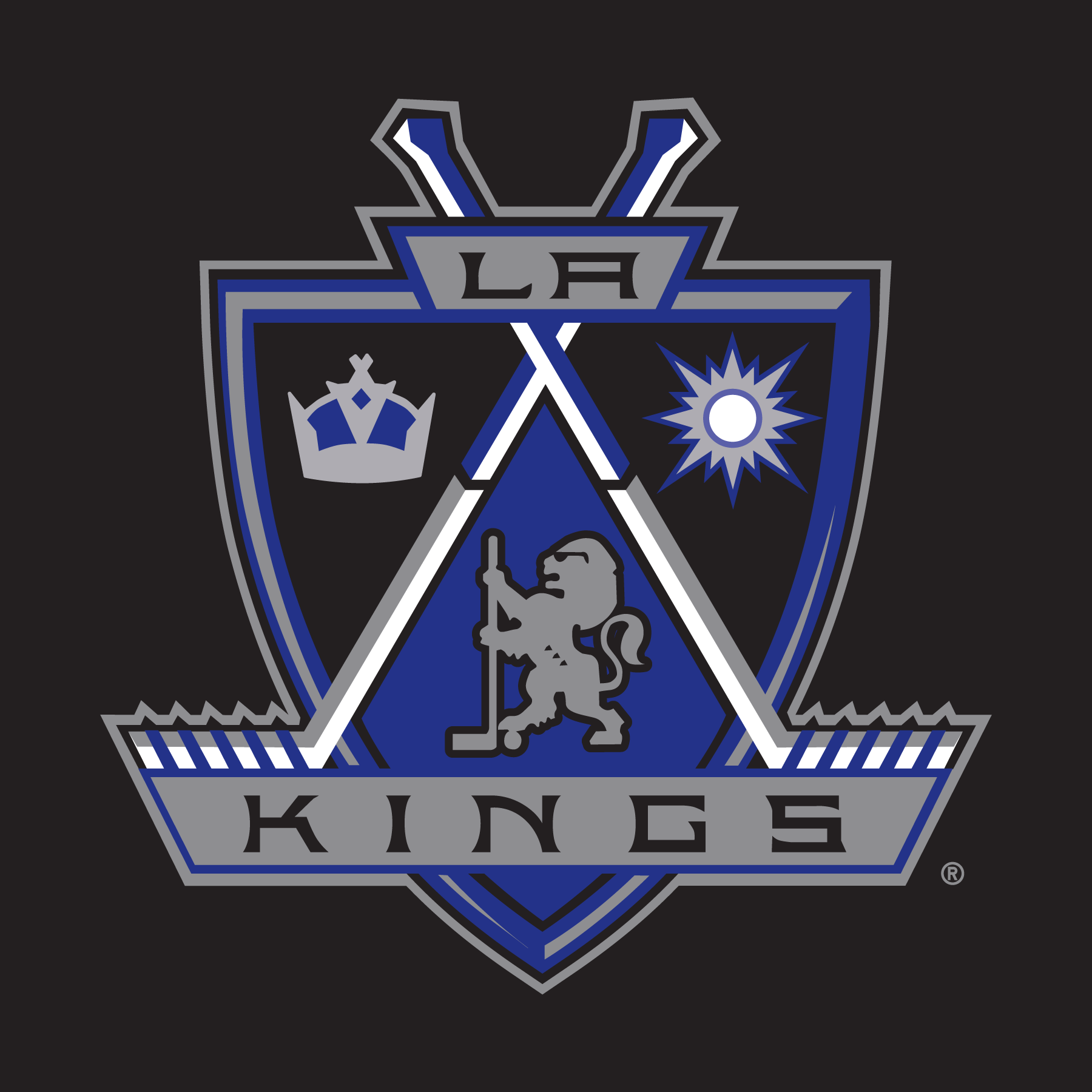 Los-Angeles-Kings-1998-2002-Logo-Vector