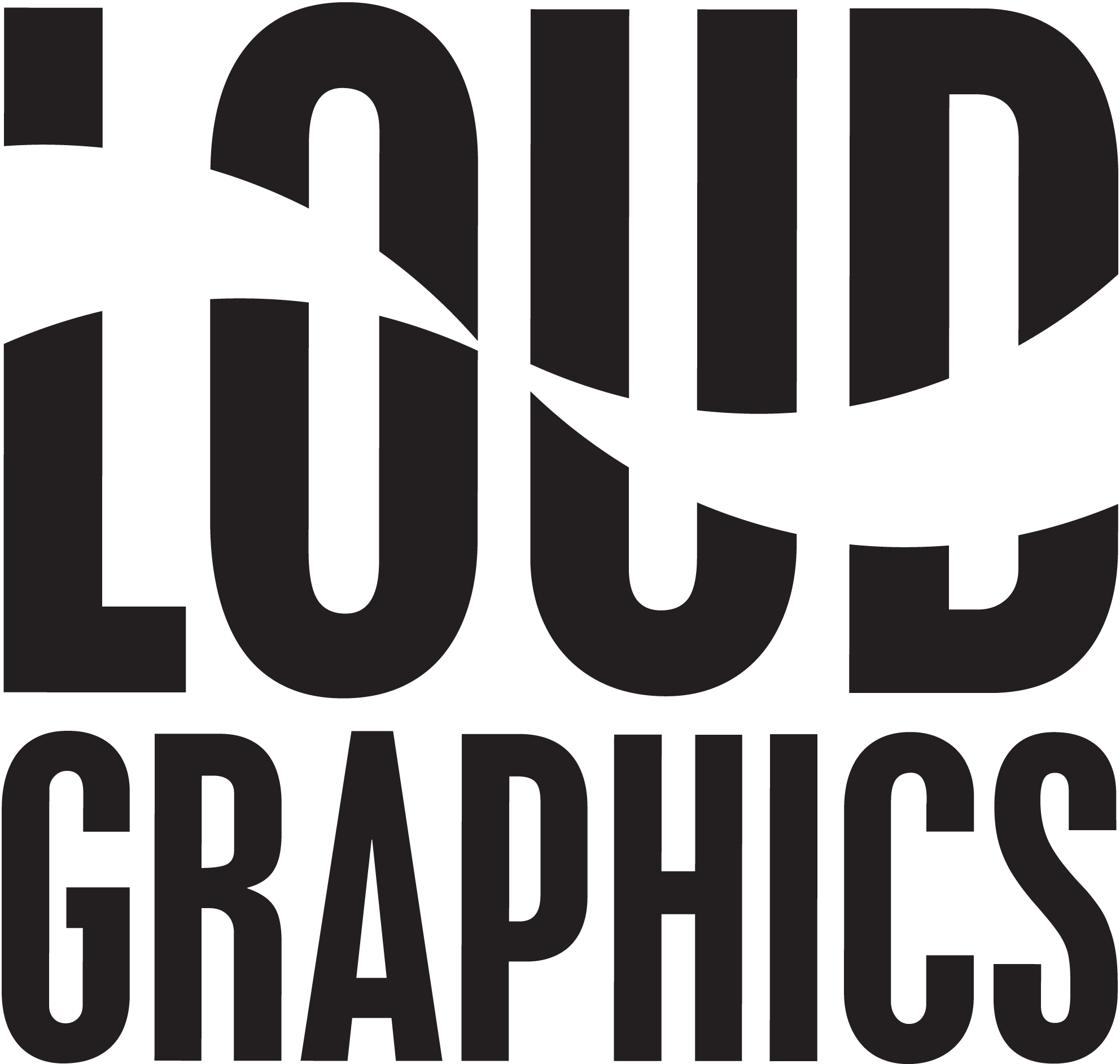 Loud-Graphics-Logo-Vector
