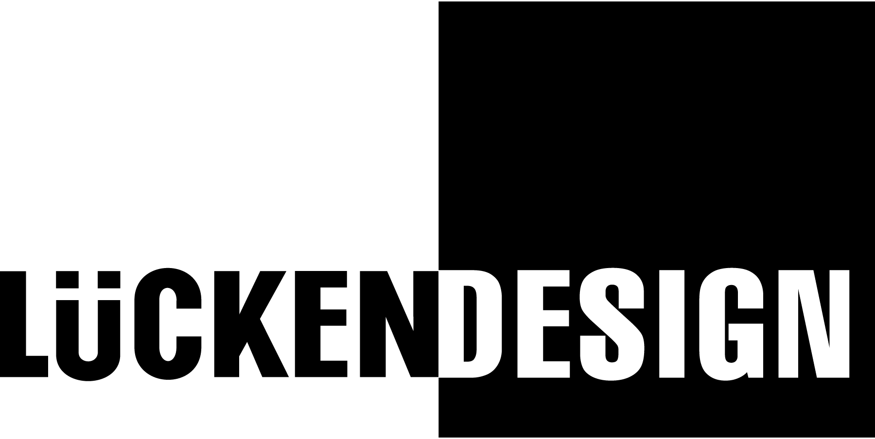 Lücken-Design-Logo-Vector