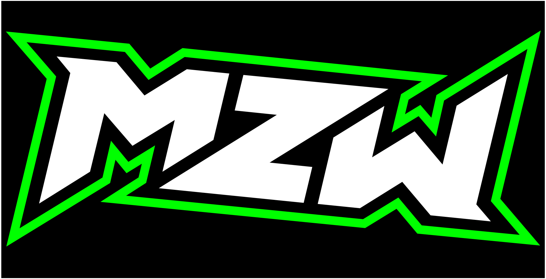 Maniac-Zone-Wrestling-Logo-Vector