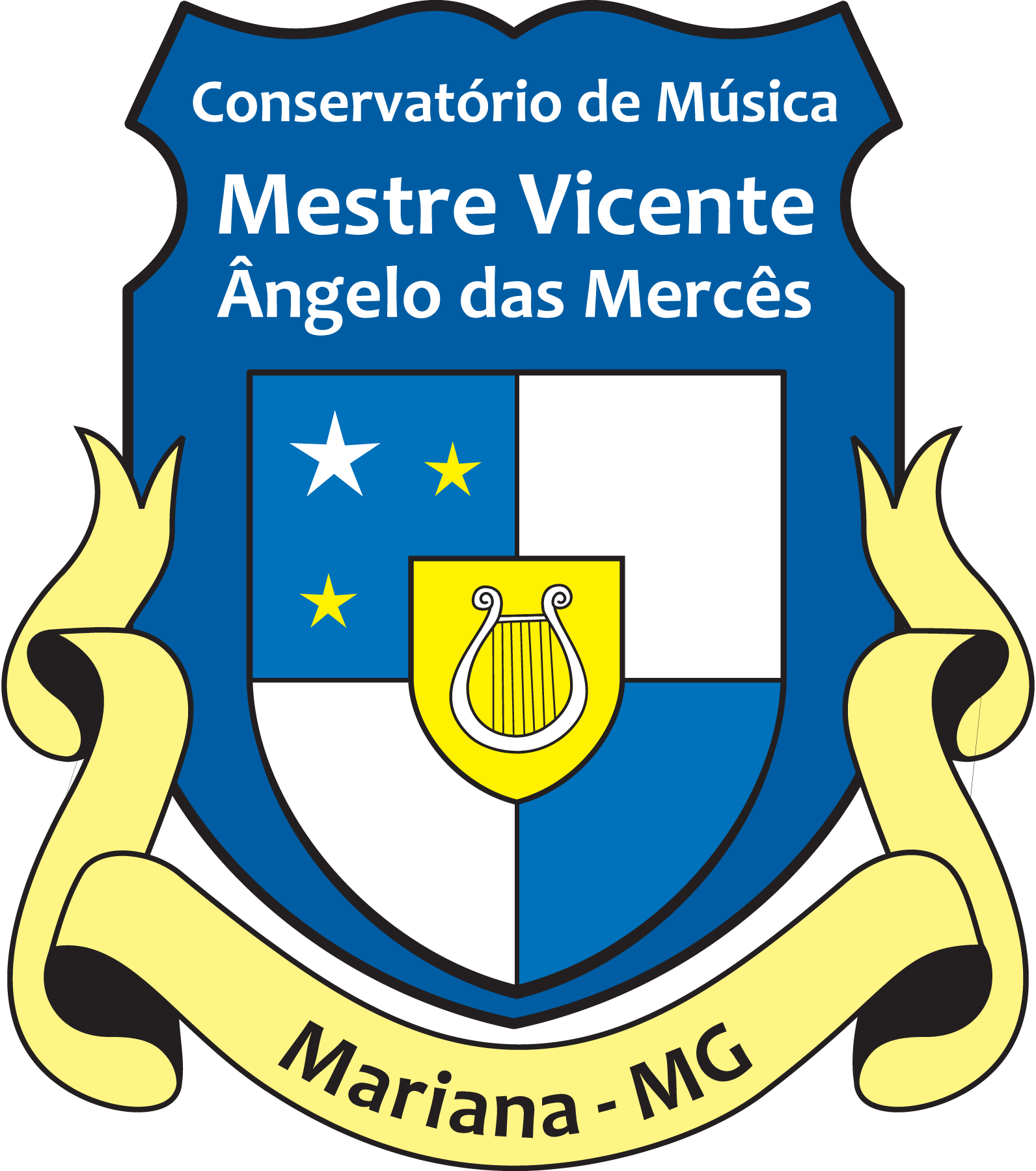 Mariana-MG,-Mestre-Vicente-Ângelo-das-Mercês-Logo-Vector