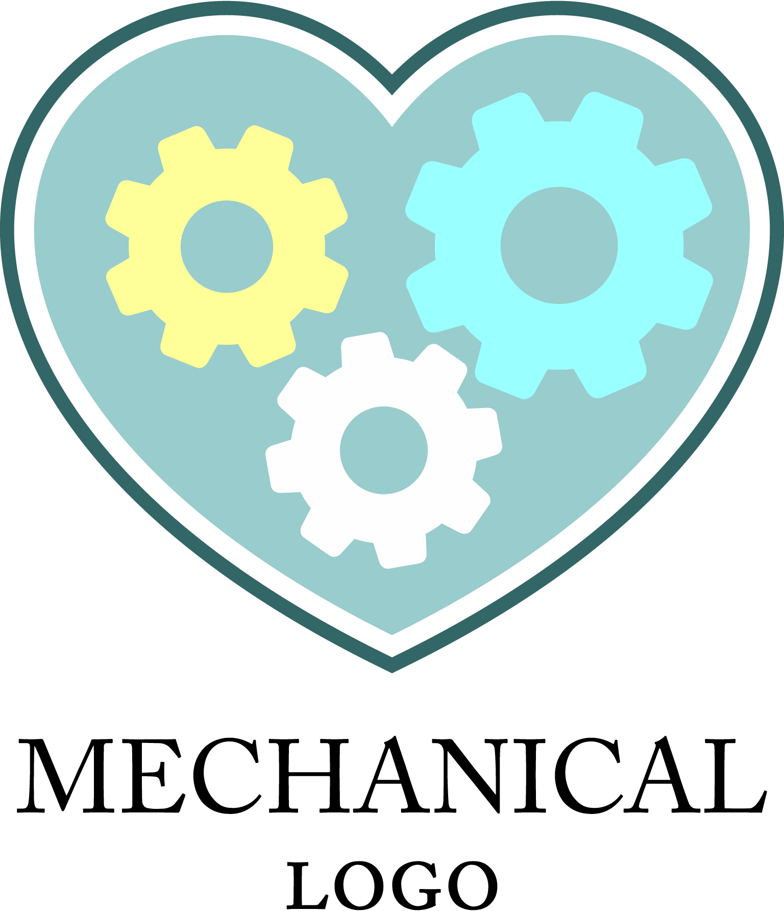 Mechanical-Gear-Wheel-Logo-Vector