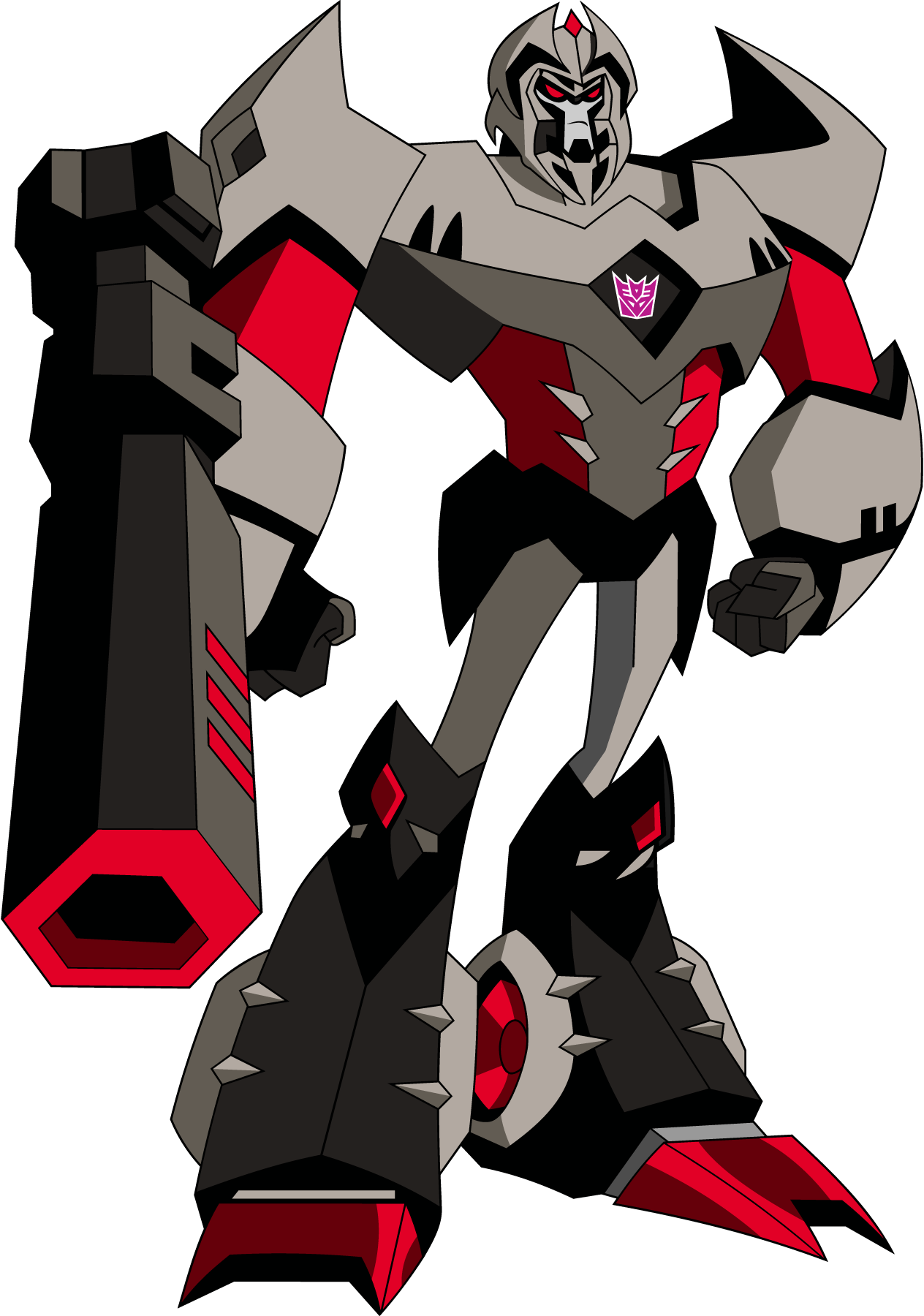 Megatron-Animated-Logo-Vector
