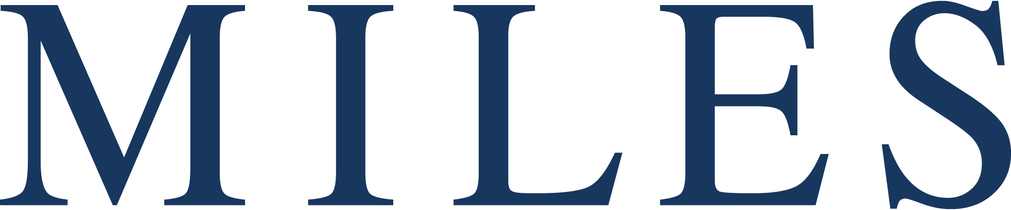 Miles-Logo-Vector