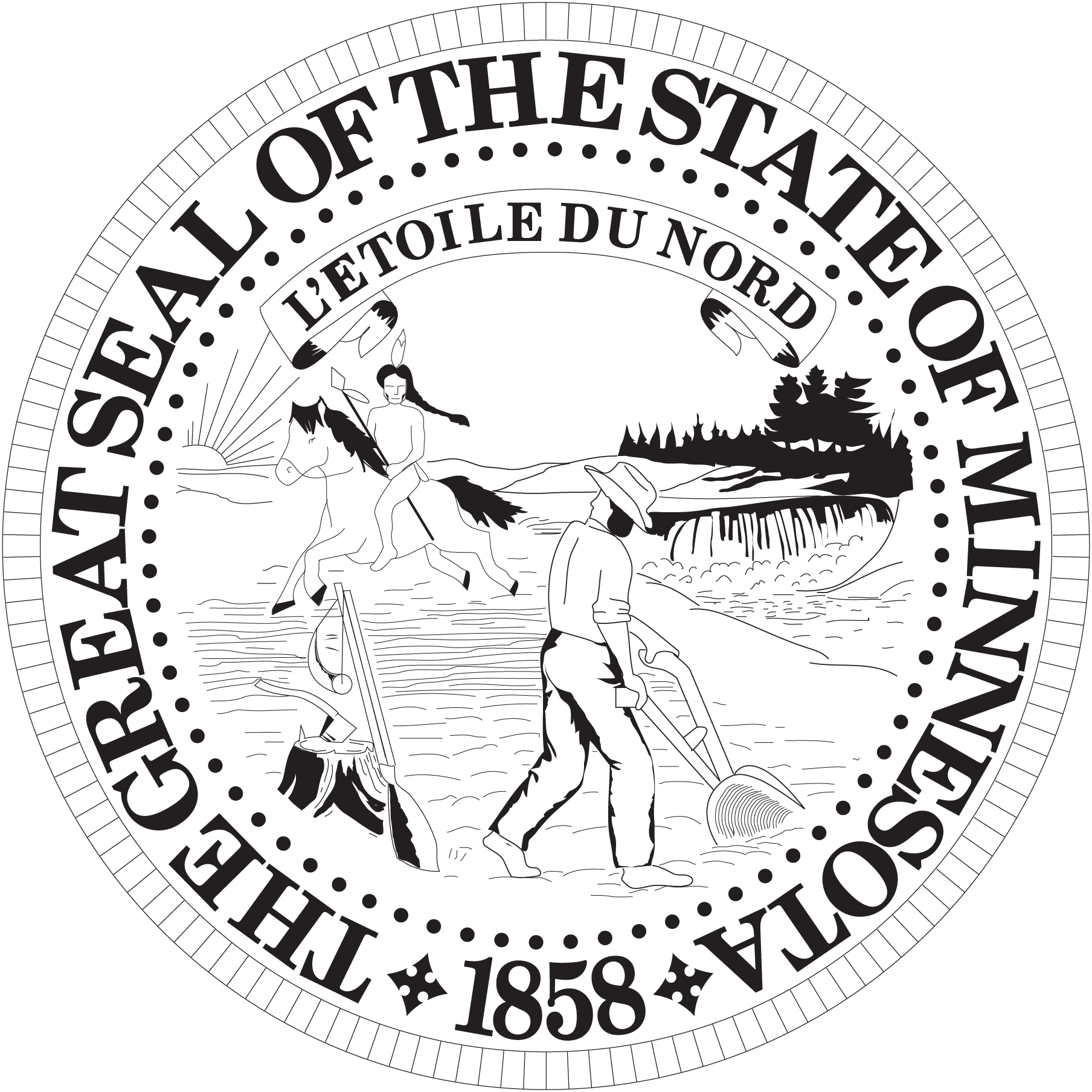 Minnesota-Seal-Logo-Vector
