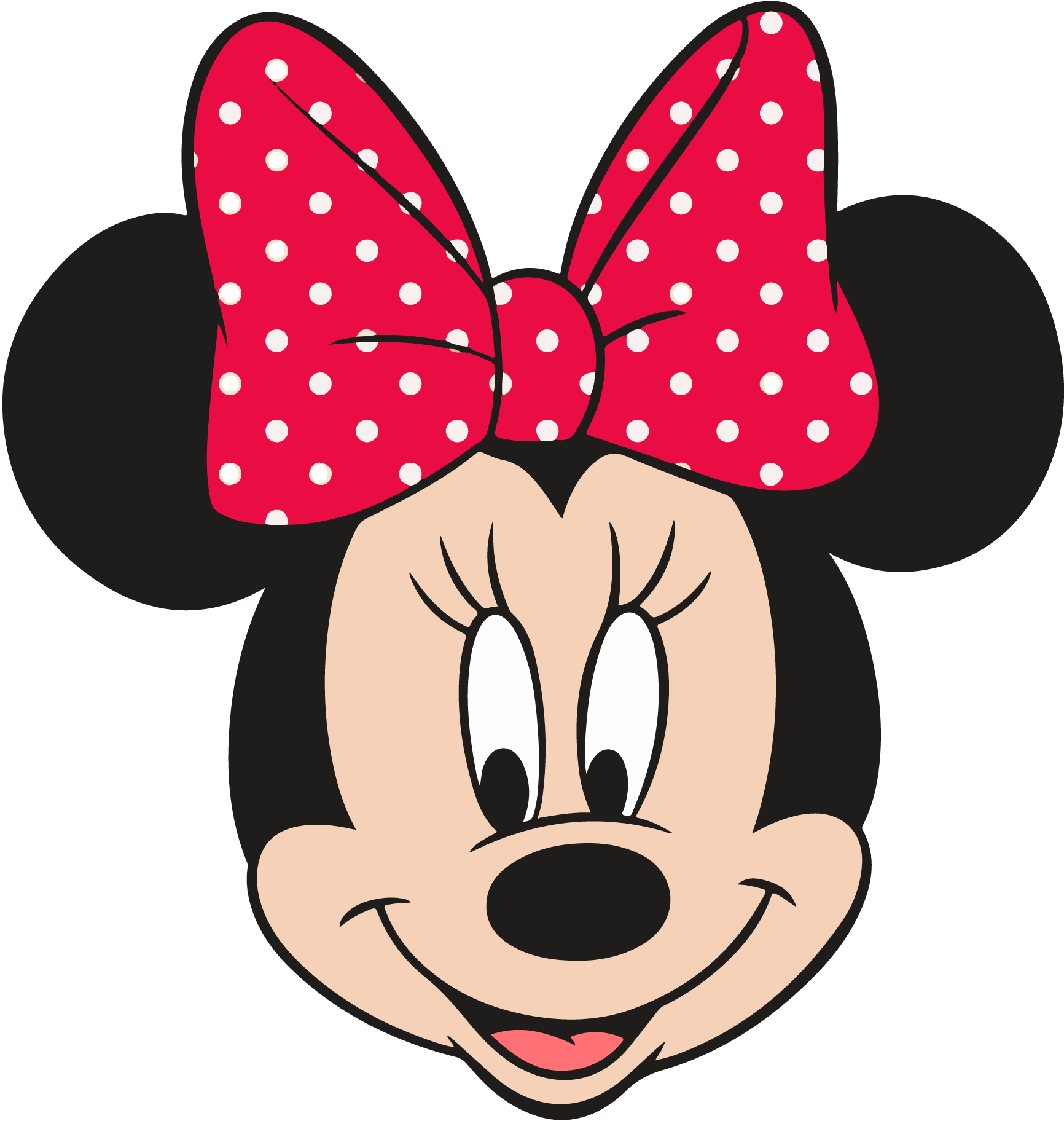 Minnie-Mouse-Head-Logo-Vector