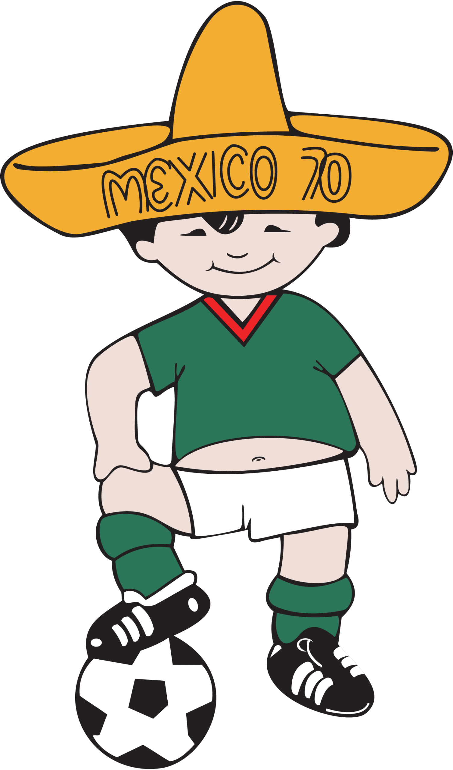 Mundial-Futbol-Mexico-1970-(Juanito-Mascot-Soccer)-Logo-Vector