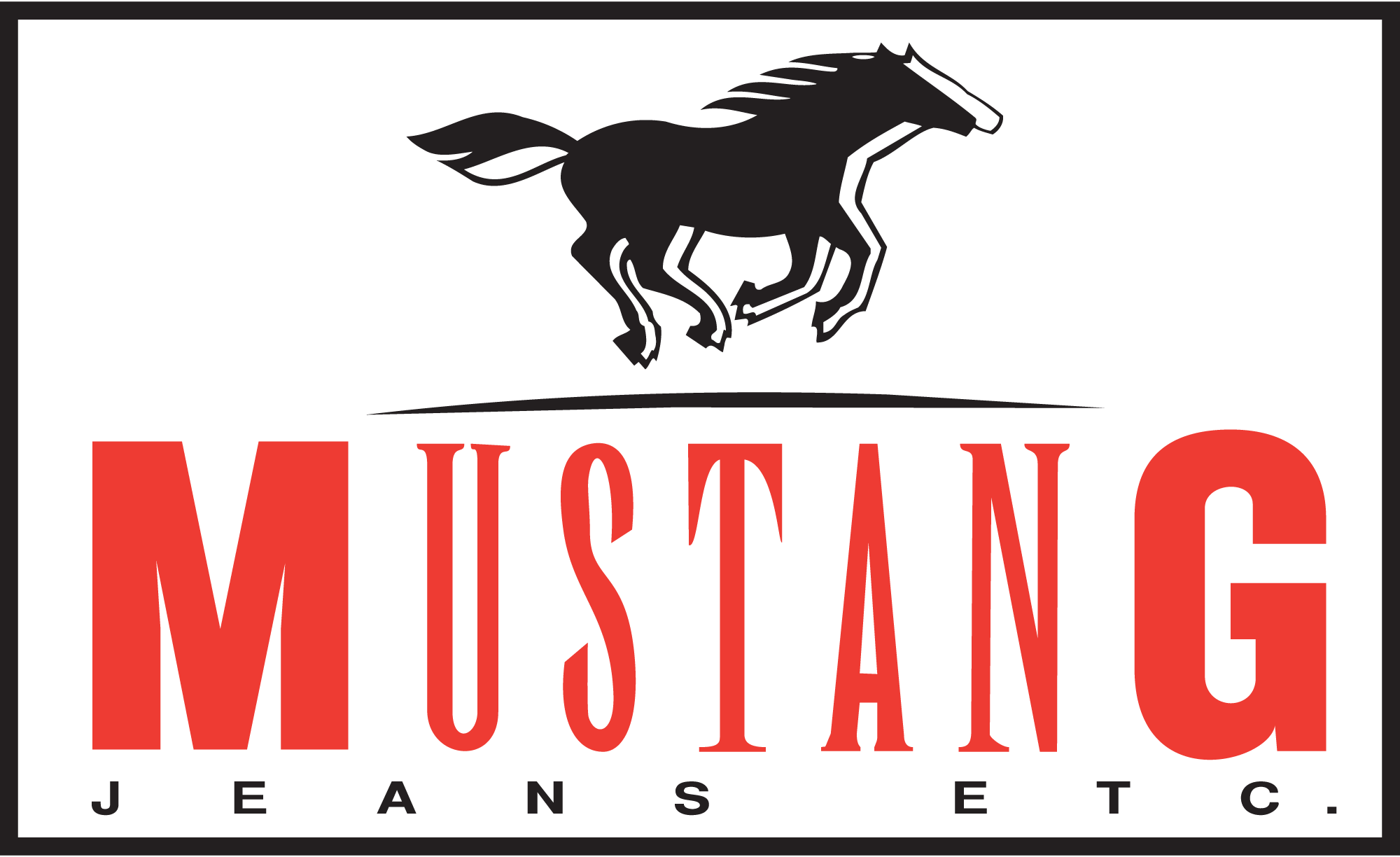 Mustang-Jeans-Logo-Vector