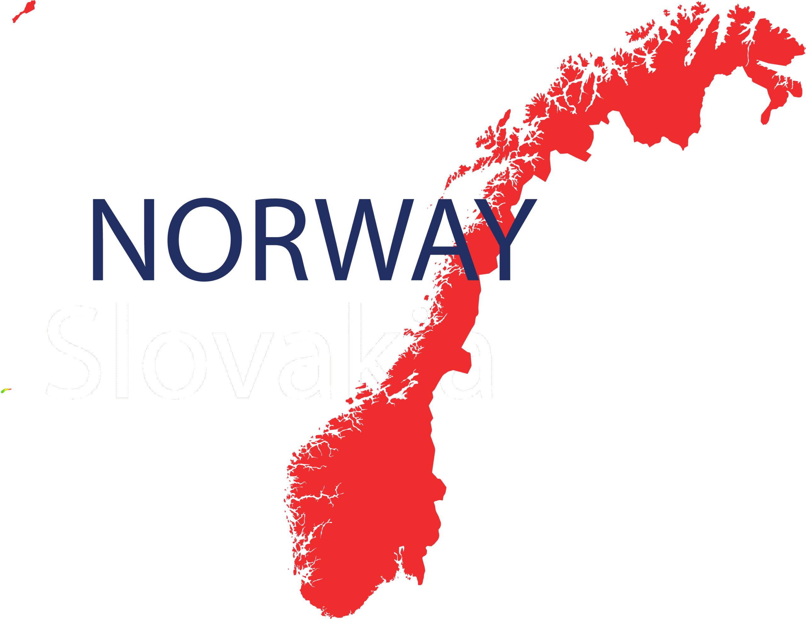NORWAY-Map-Vector
