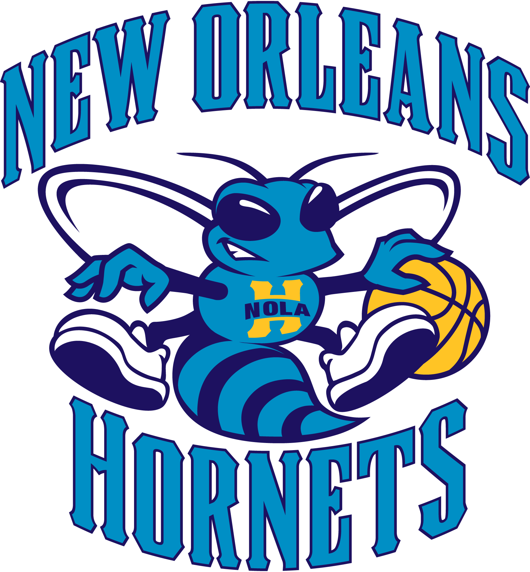 New-Orleans-Hornets-orignal-Logo-Vector