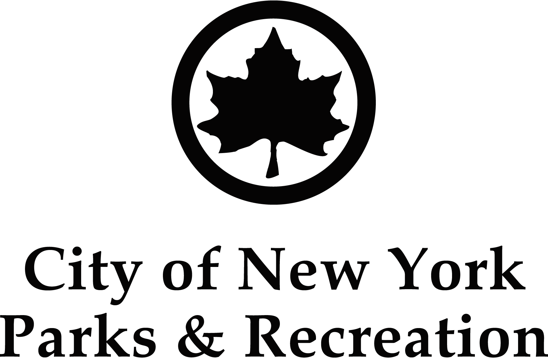 New-York-City-Department-of-Parks-&-Recreation-black-Logo-Vector