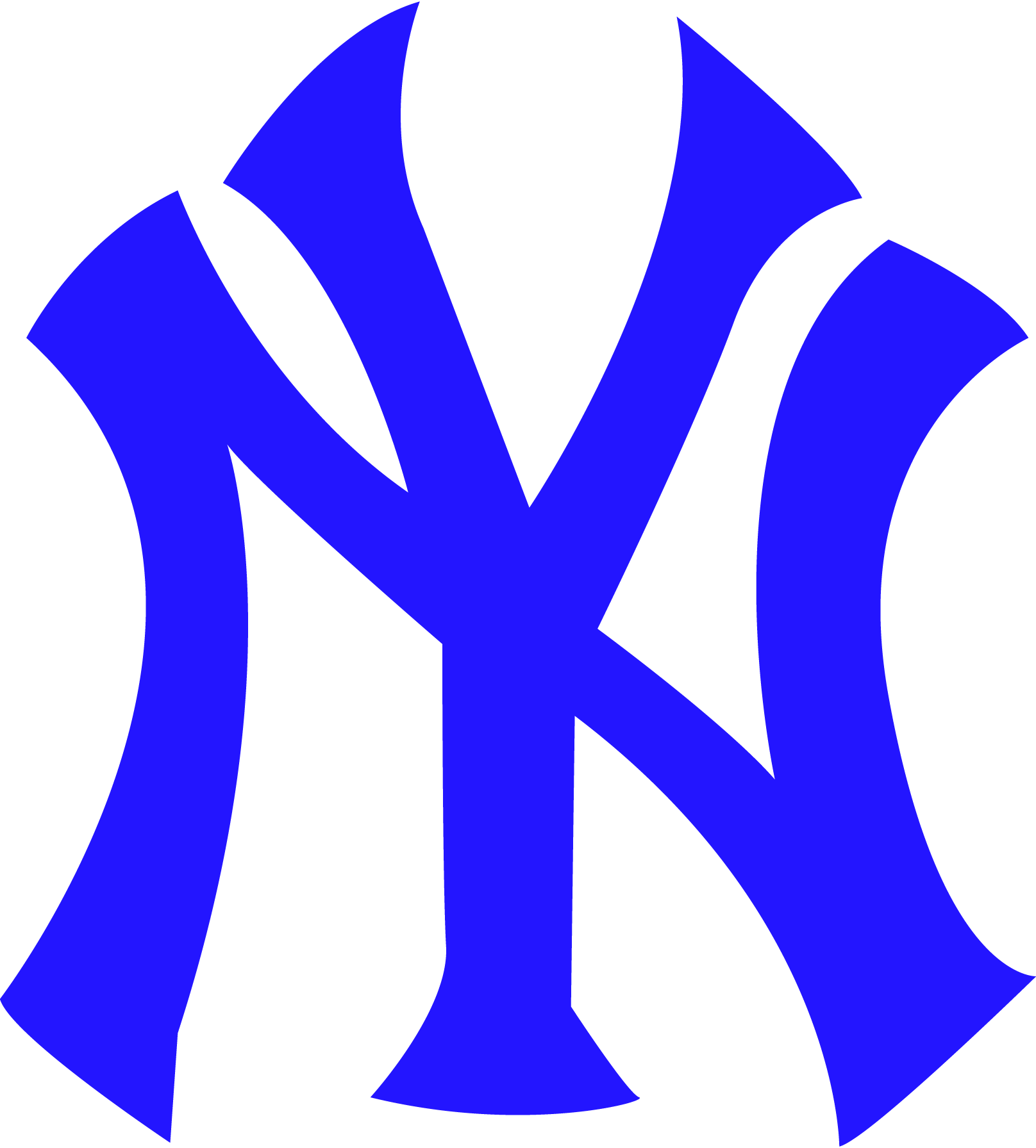 New-York-Yankees-Purple-Logo-Vector