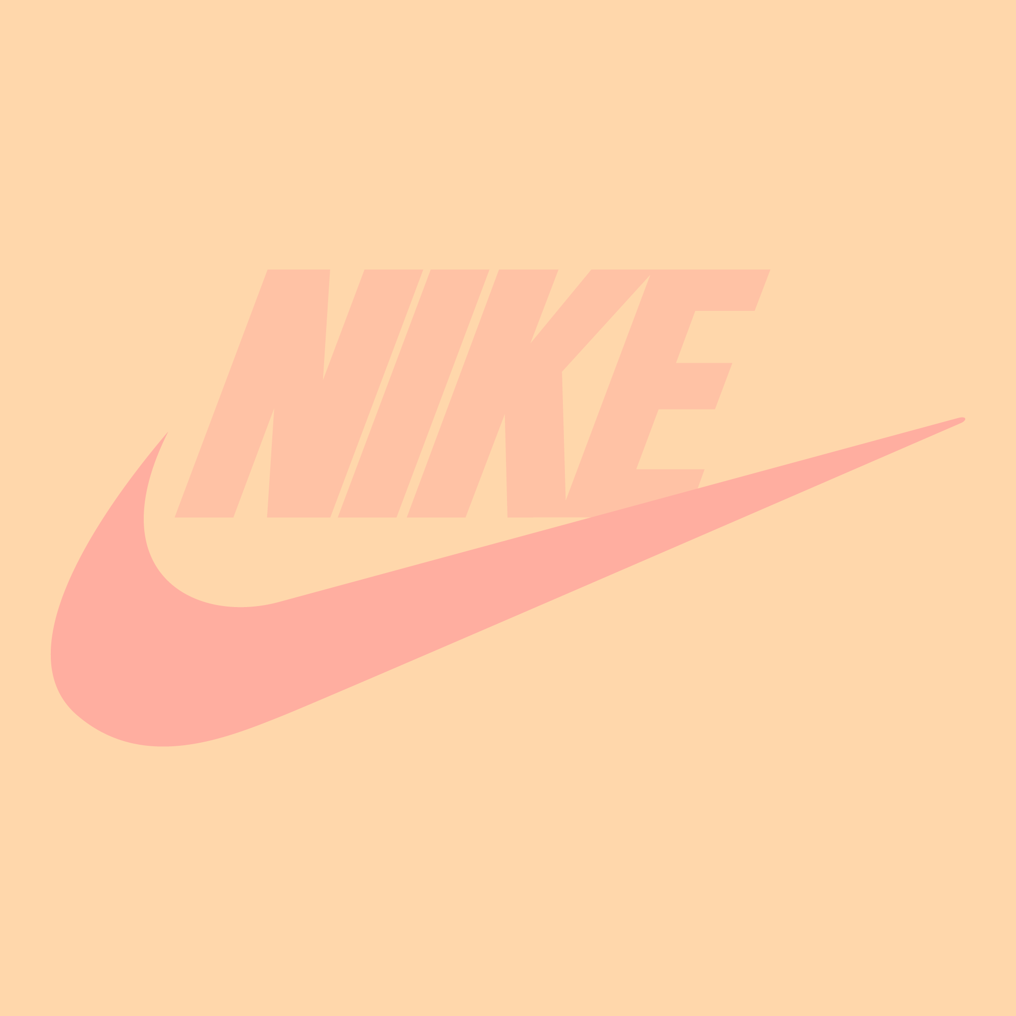 Nike-Aesthetic-Logo-Peach-Vector