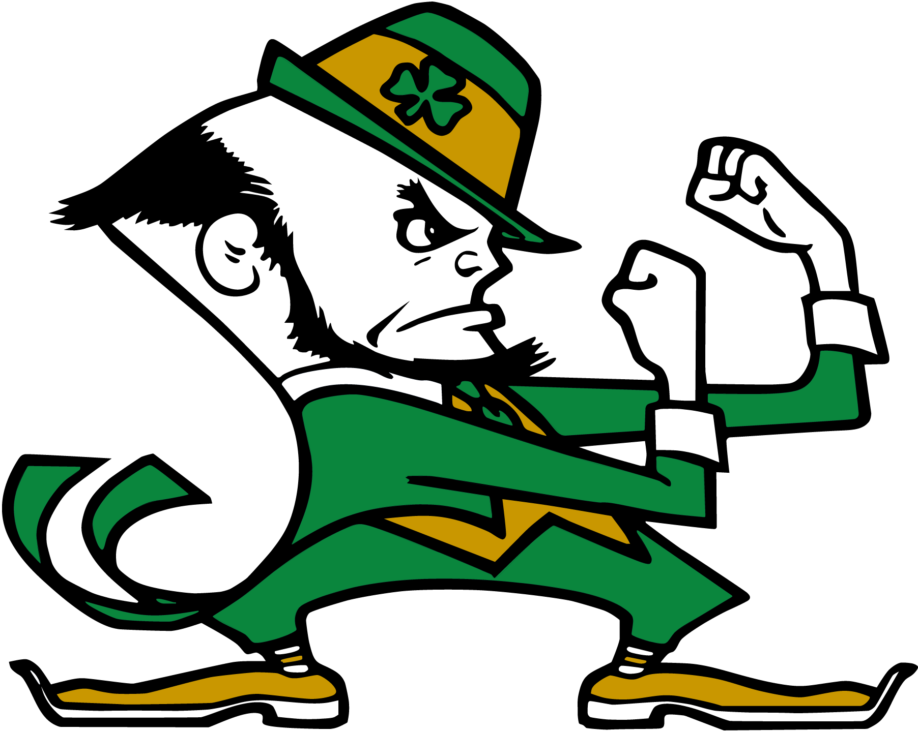 Notre-Dame-Leprechaun-Logo-Vector