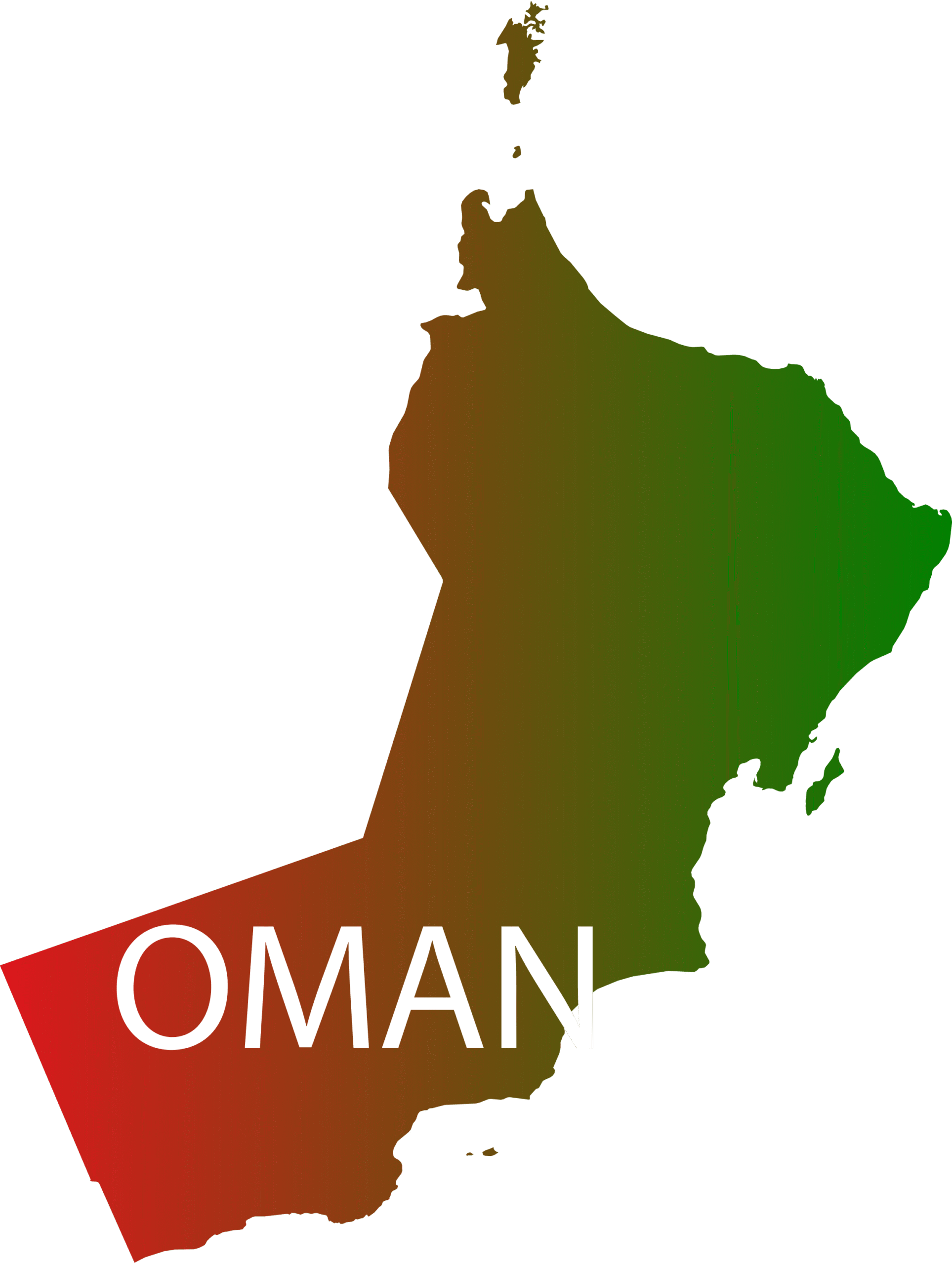 OMAN-Map-Vector