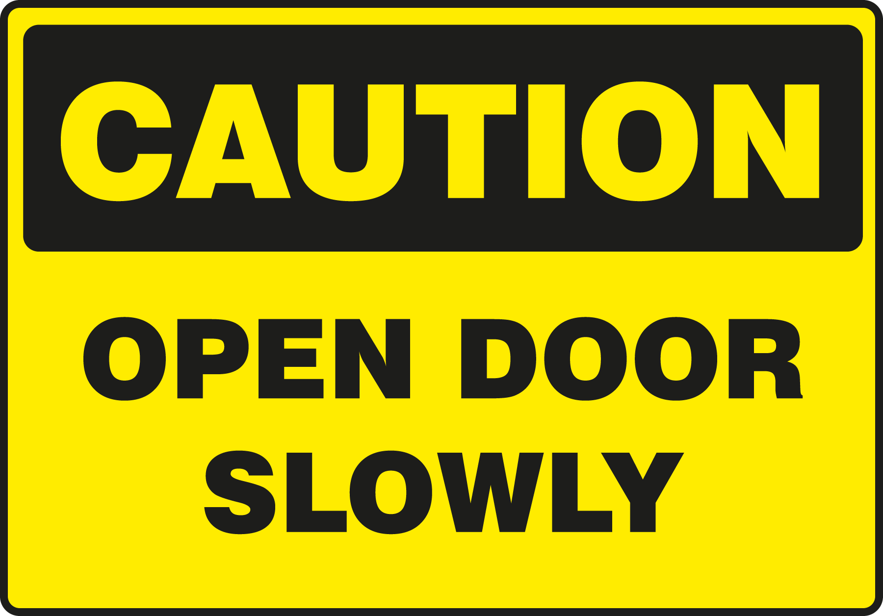 OPEN-DOOR-SLOWLY-SIGN-Logo-Vector