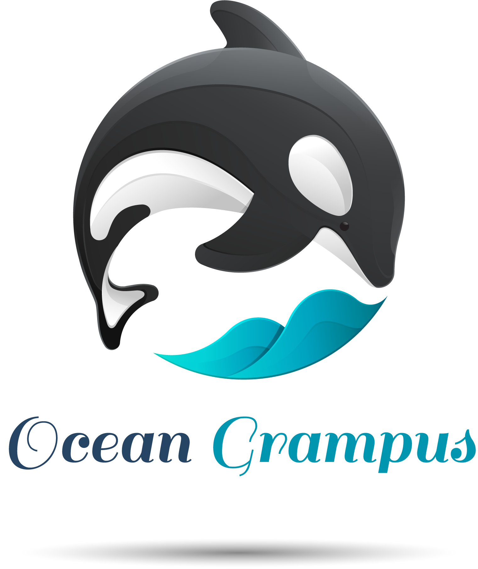 Ocean-grampus-Logo-Vector