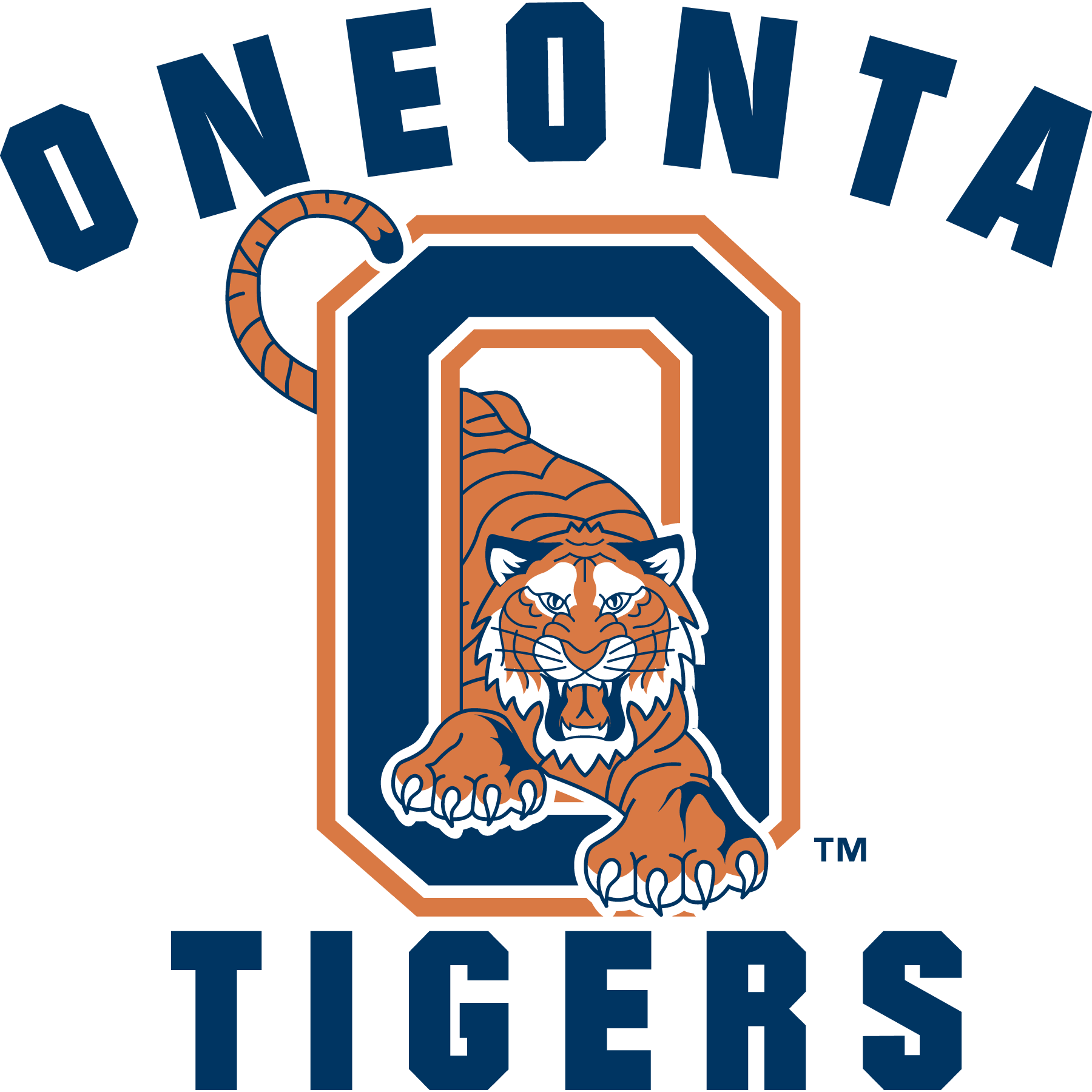Oneonta-Tigers-Logo-Vector