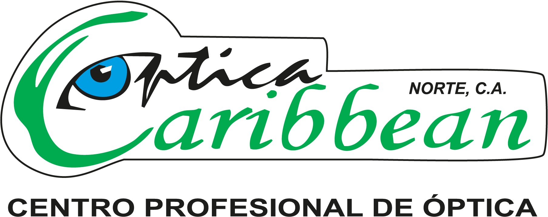 Optica-Caribbean-Norte,-C.A.-Logo-Vector