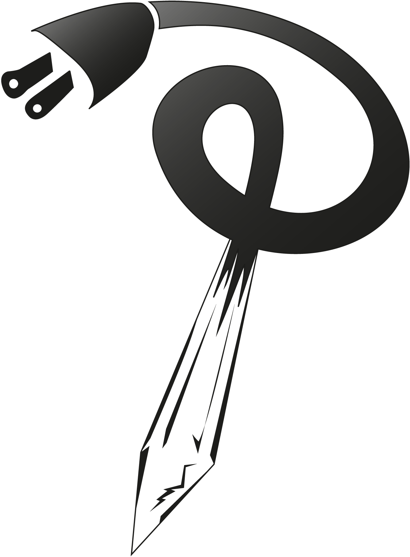 P2Gd-Electric-Pencil-Logo-Vector