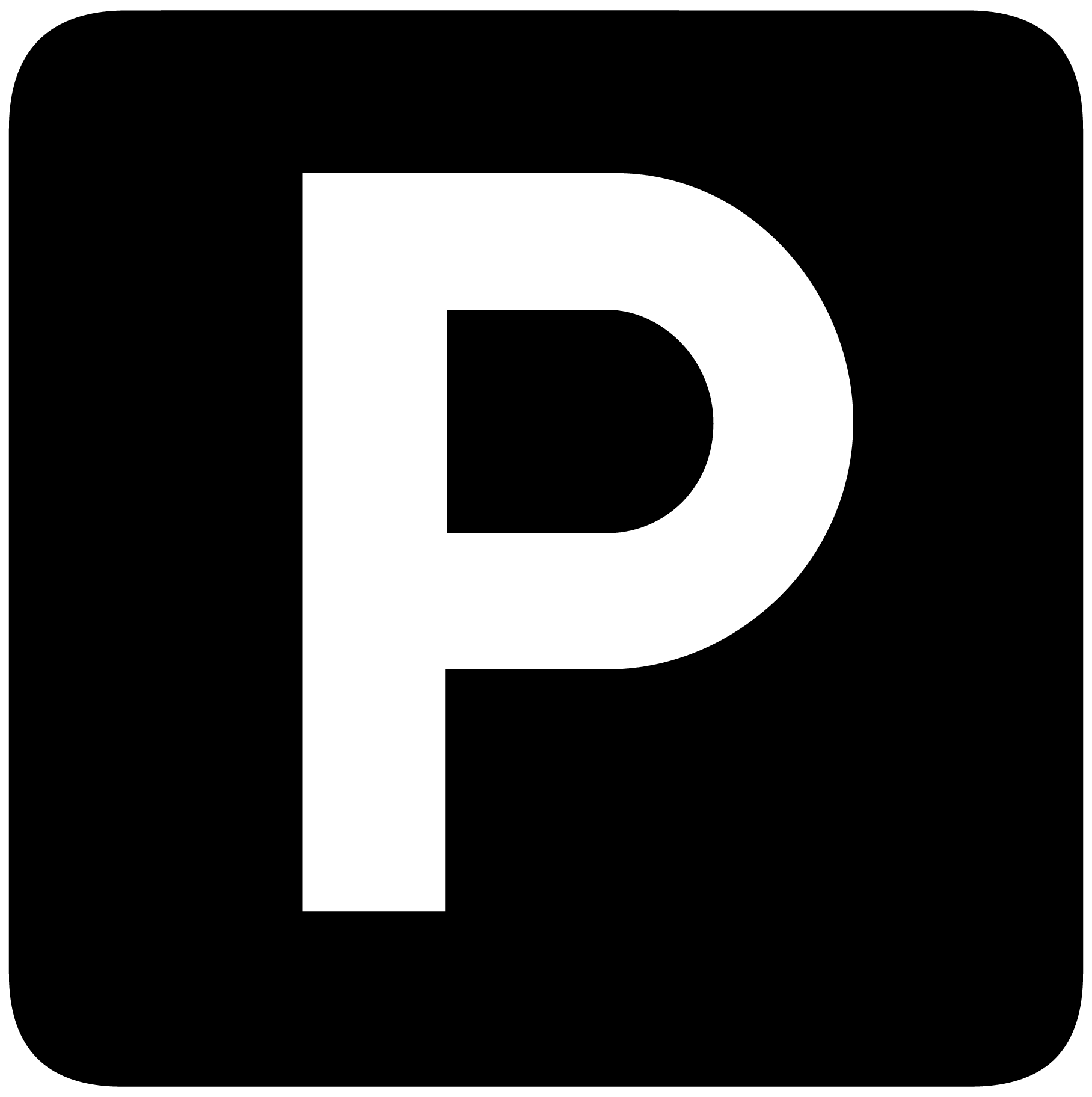 PARKING-BLACK-WHITE-SIGN-Logo-Vector