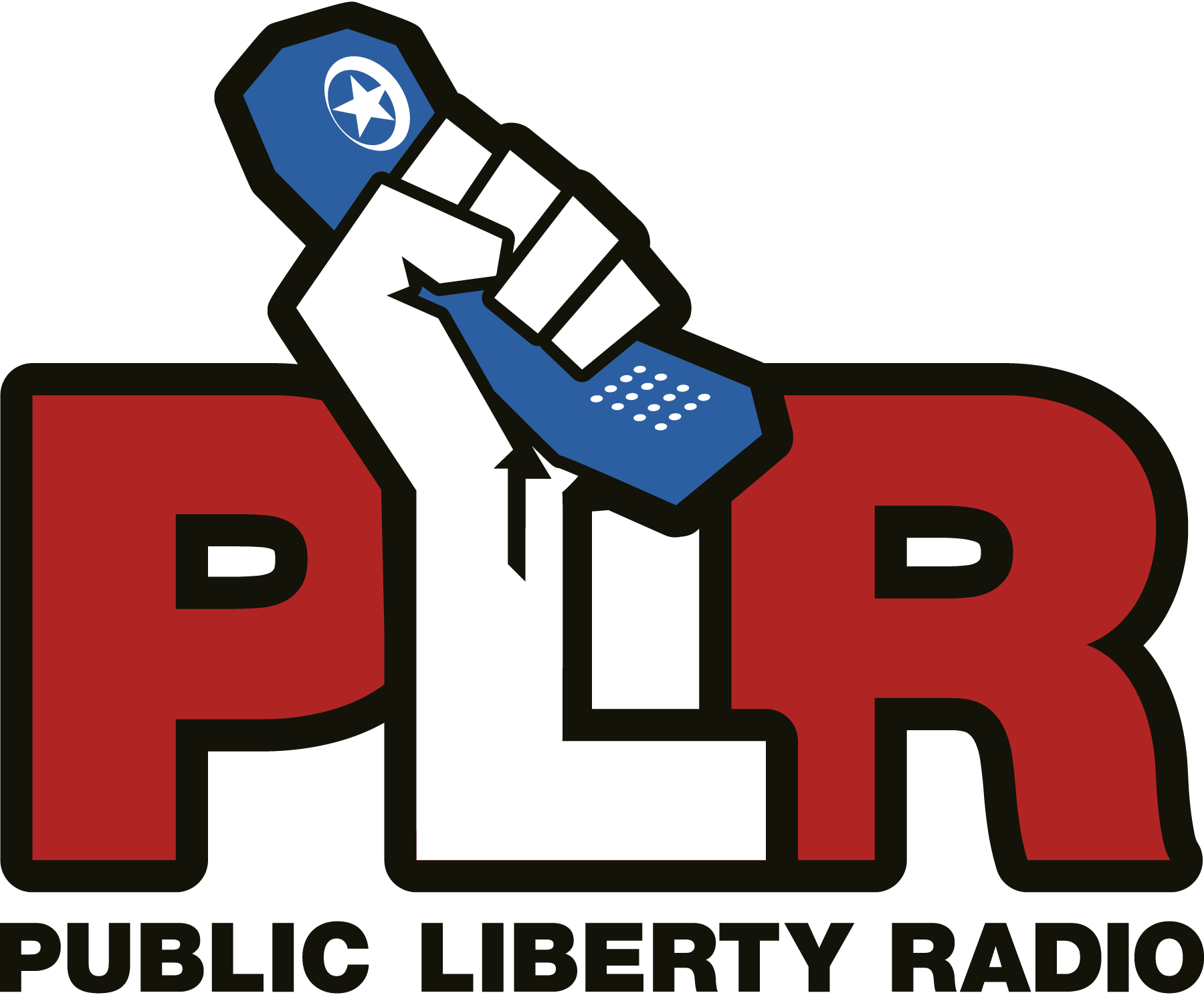 PLR-Public-Liberty-Radio-Logo-Vector