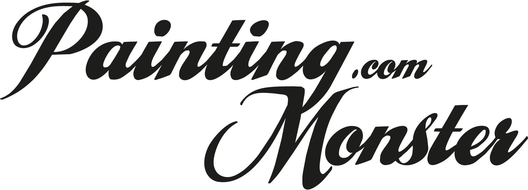 Painting-Monster-Logo-Vector