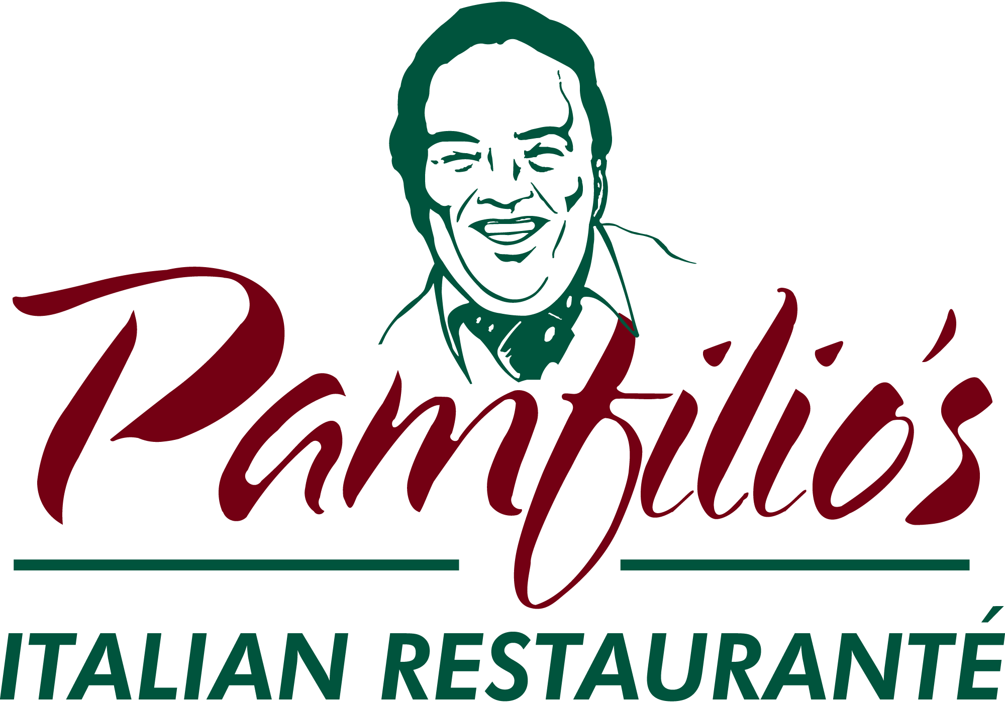 Pamfilios-Restaurante-Logo-Vector