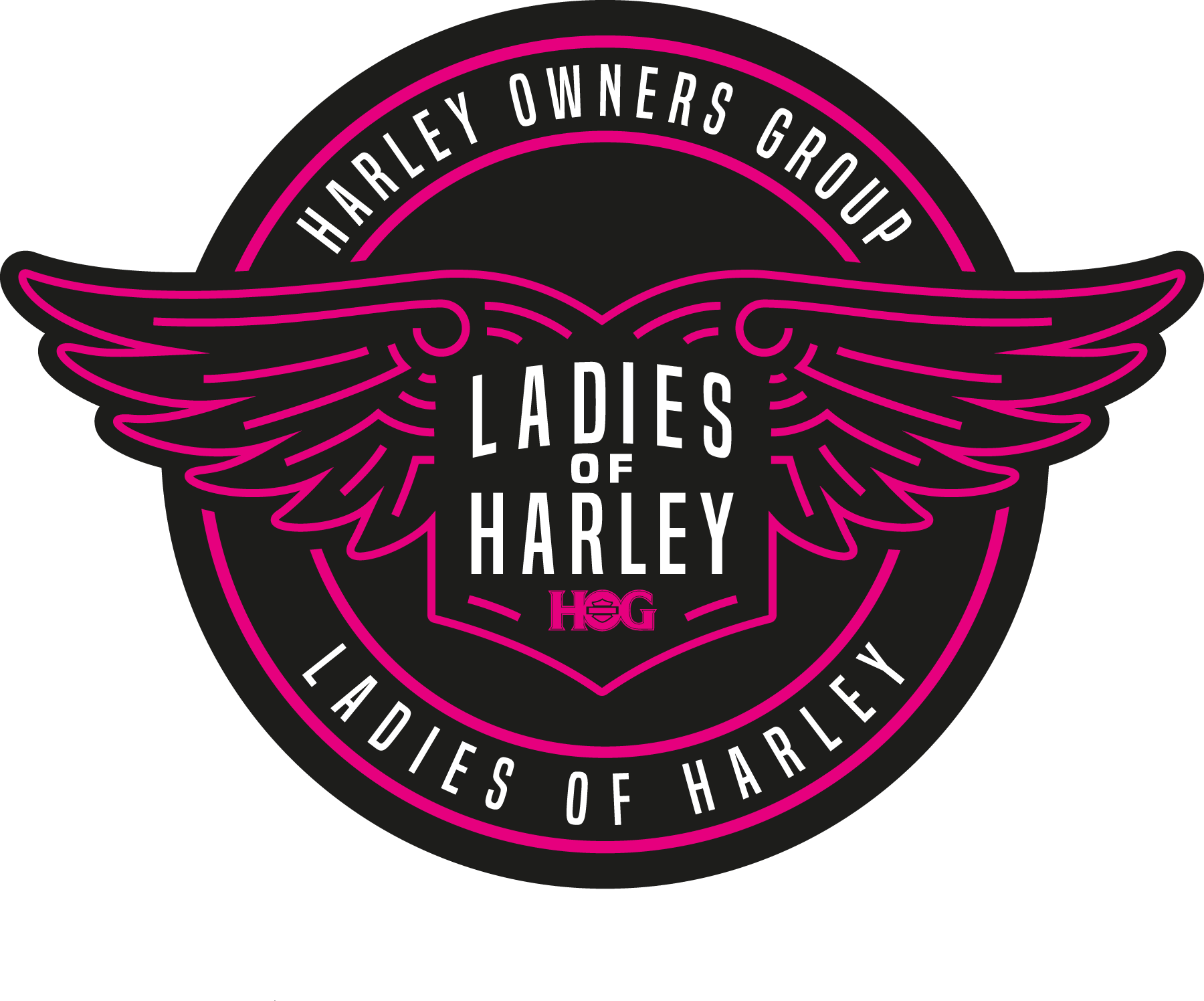 Path-ladies-of-harley-Logo-Vector