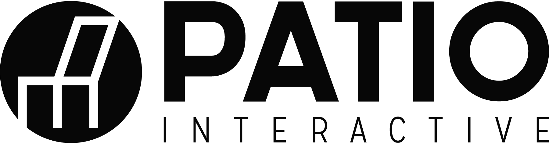 Patio-Interactive-black-Logo-Vector