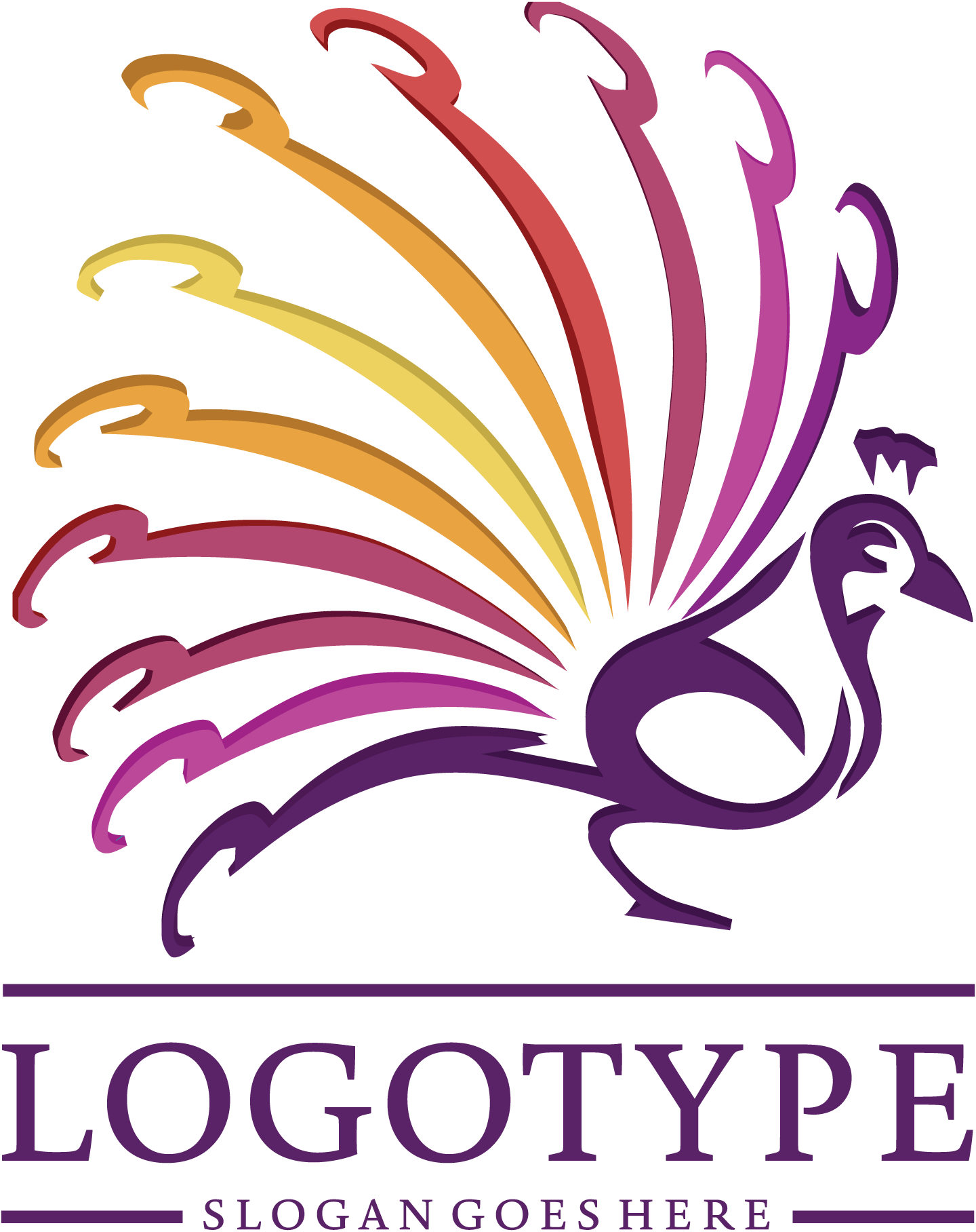 Peacock-printing-new-Logo-Vector