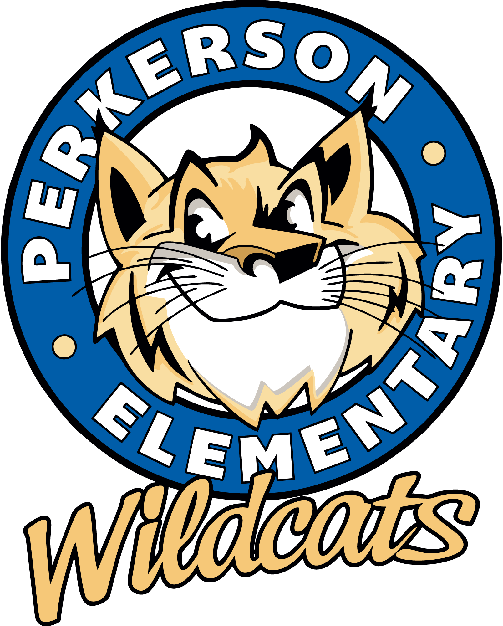 Perkerson-Elementary-Wildcats-Logo-Vector